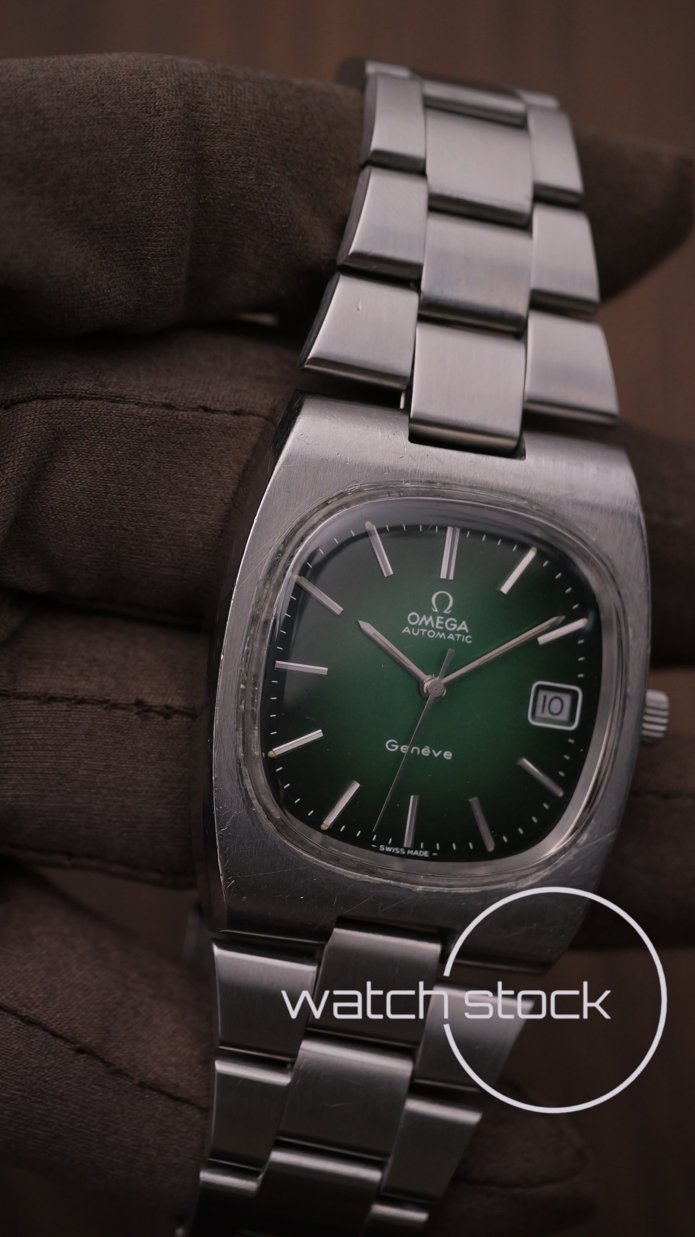 Omega Geneve ref.1660191 Green degrade Dial 36mm automatic