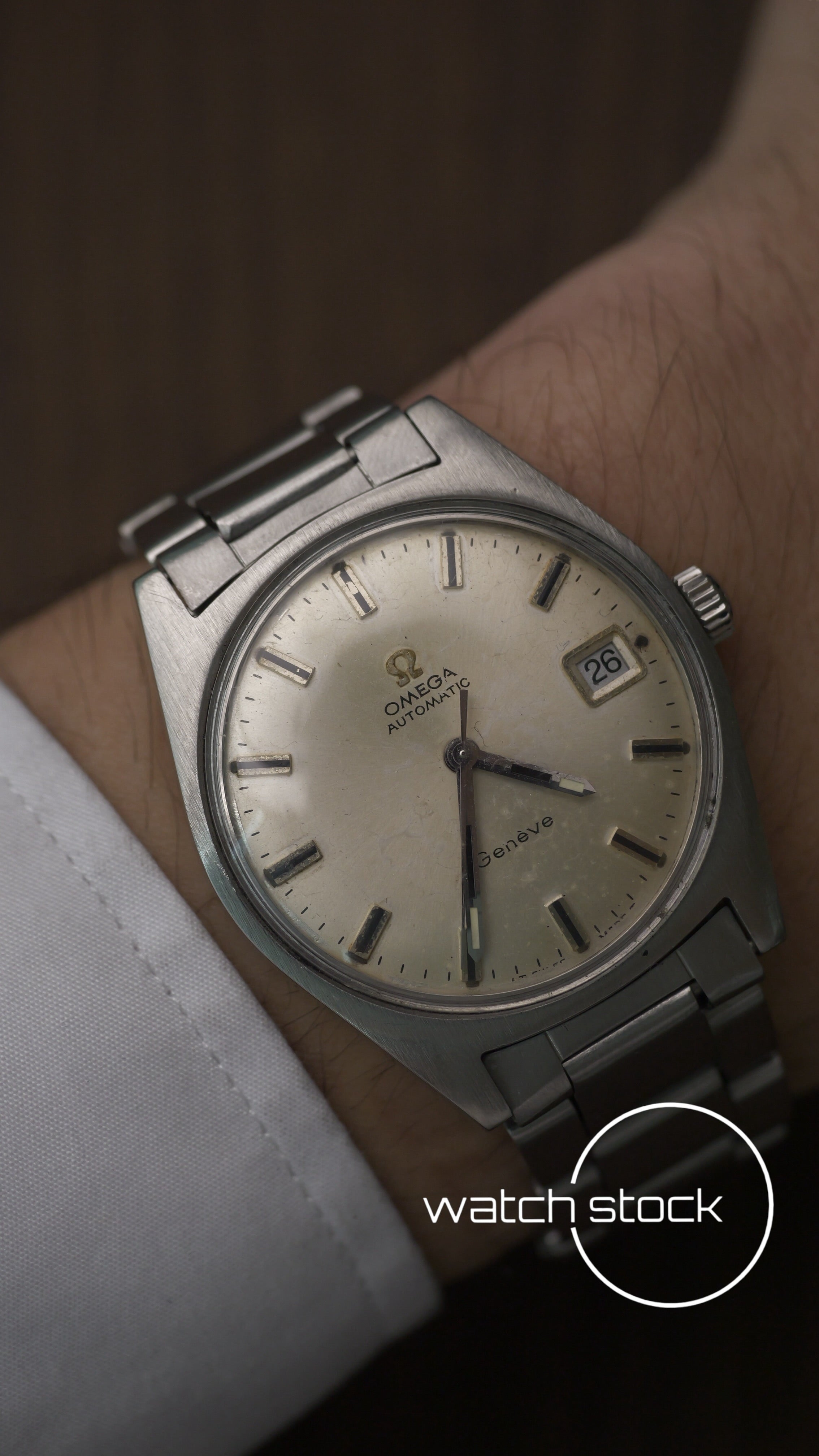 Omega Geneve 1970 vintage 34mm automatic