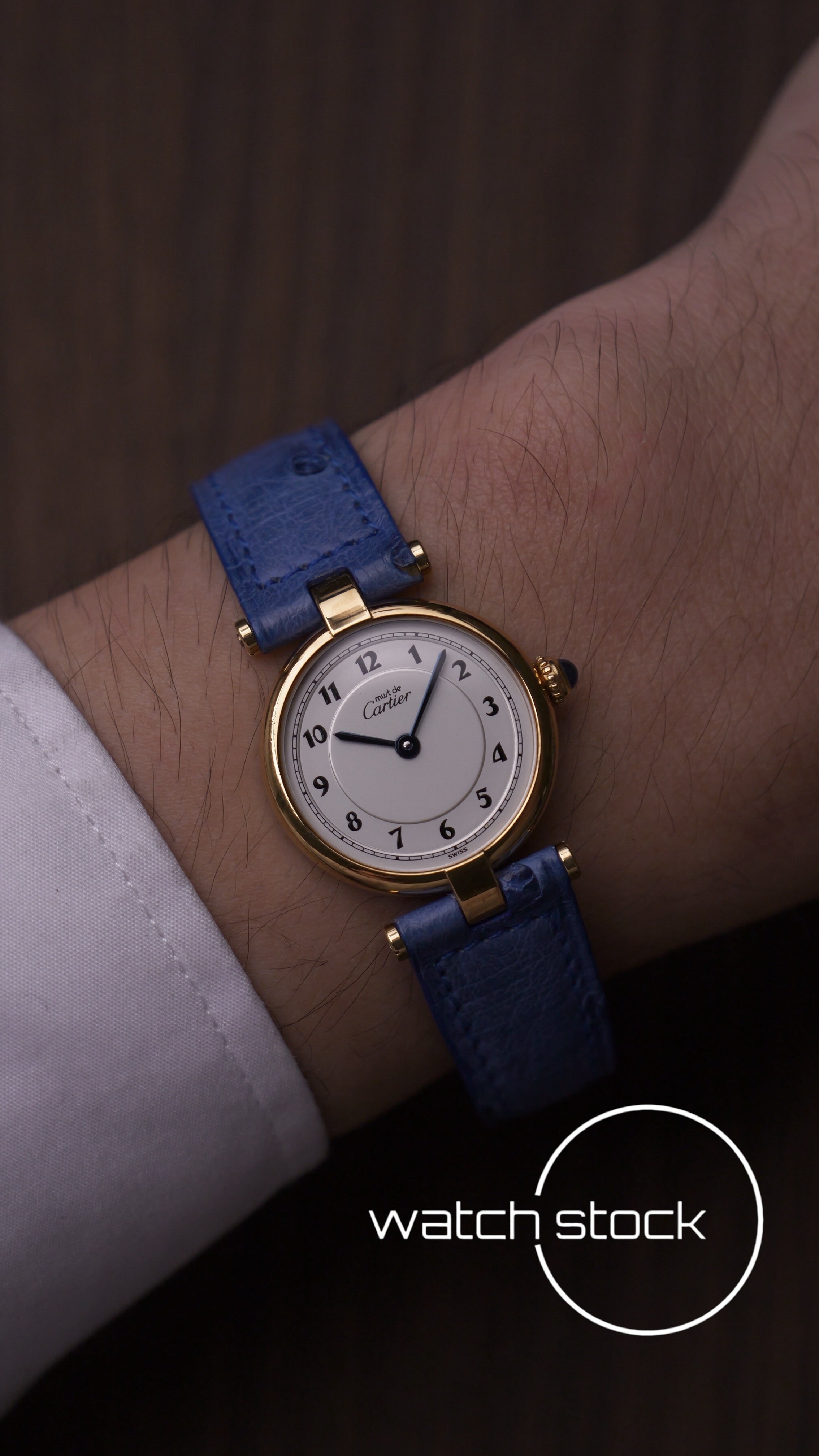 Cartier Vendome 24mm ref. 590004 lady FULL SET 1992