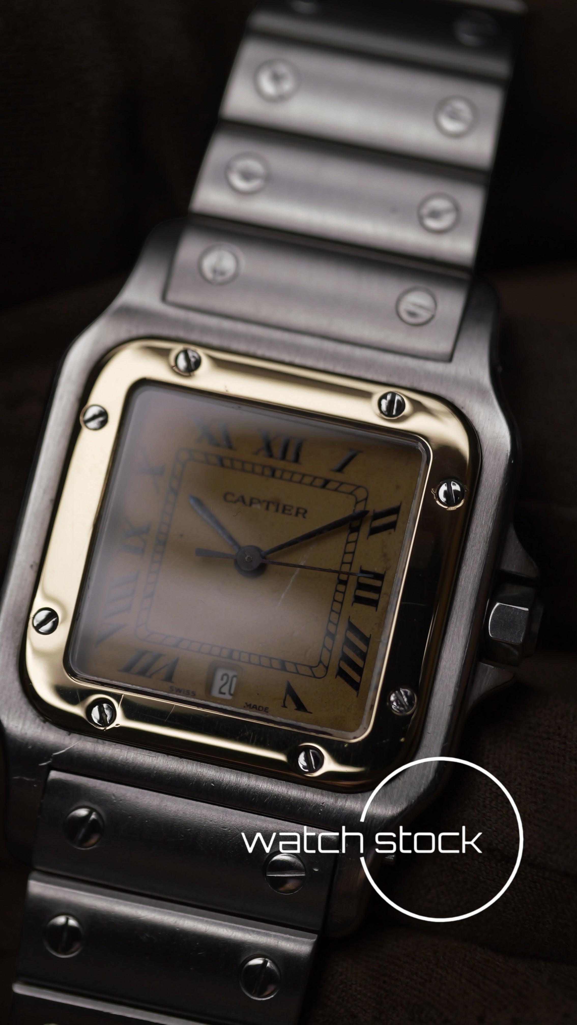 Cartier santos galbee 29x41mm Ref. 187901