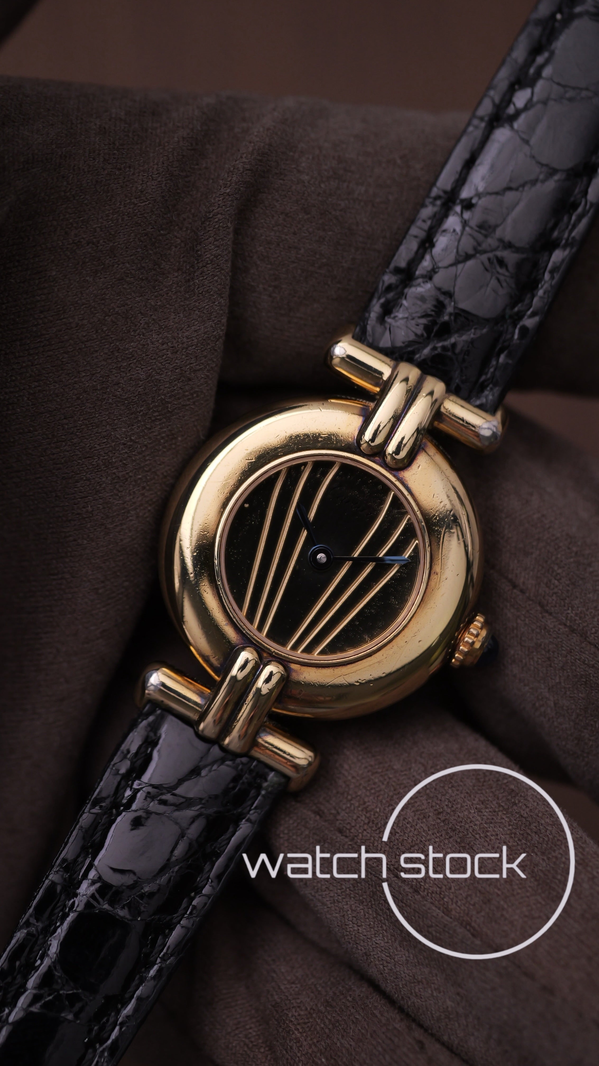 Cartier colisee 24mm ref. 590002  cream dial quartz