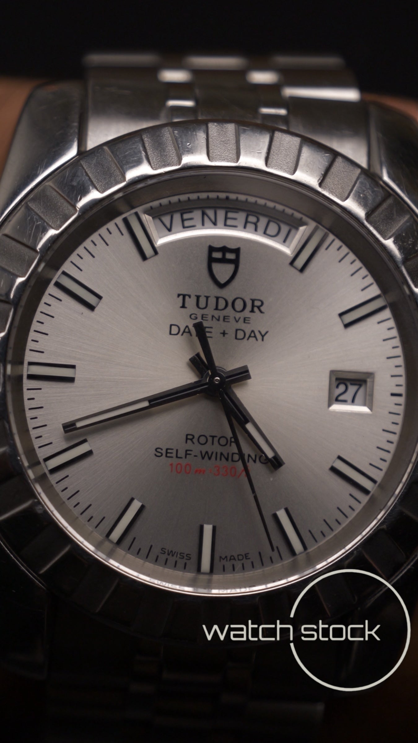 Tudor date+day automatic 39 mm ref 23010 anno 2009