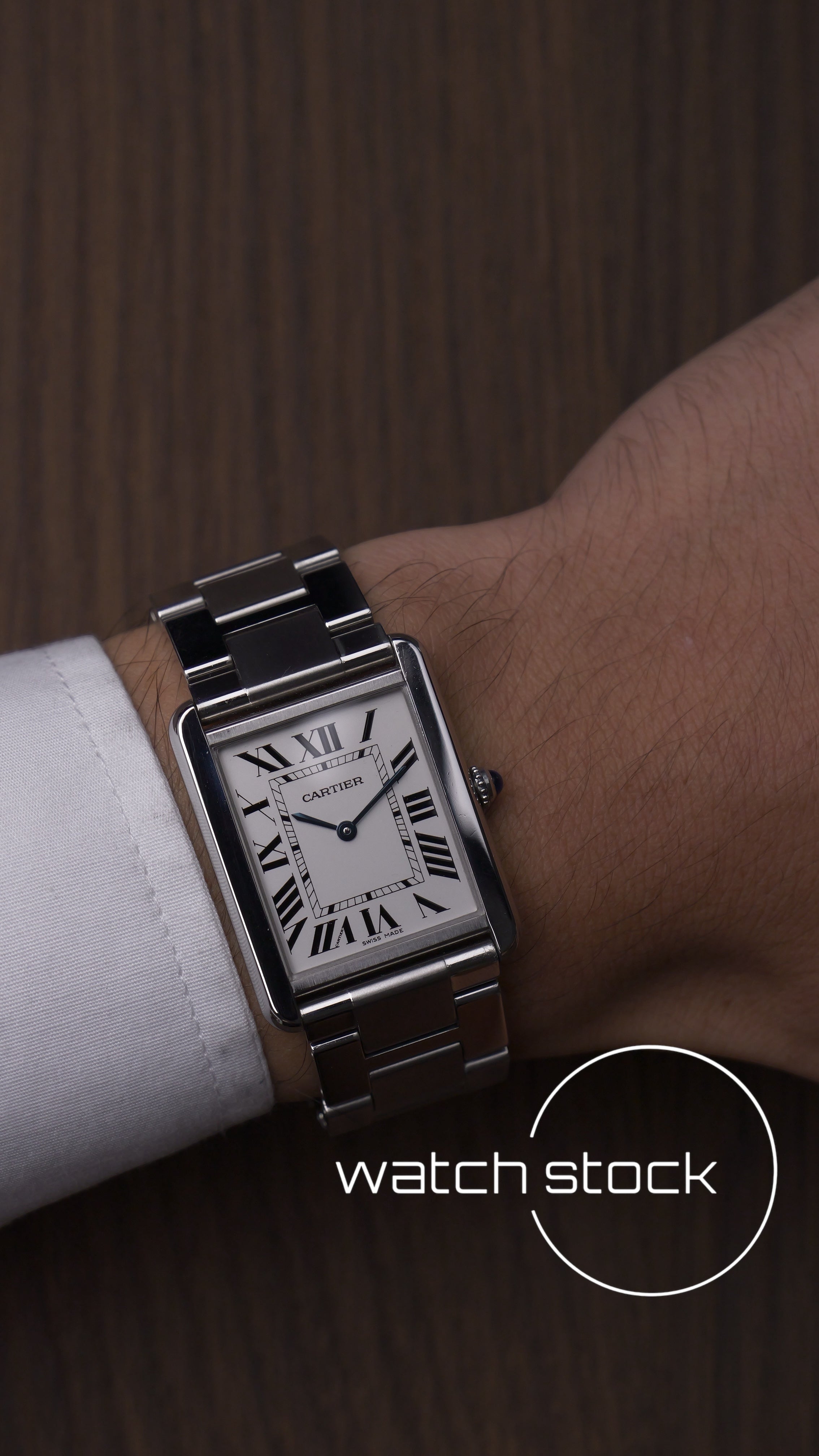 Cartier tank solo L ref.3169 27x35mm quartz