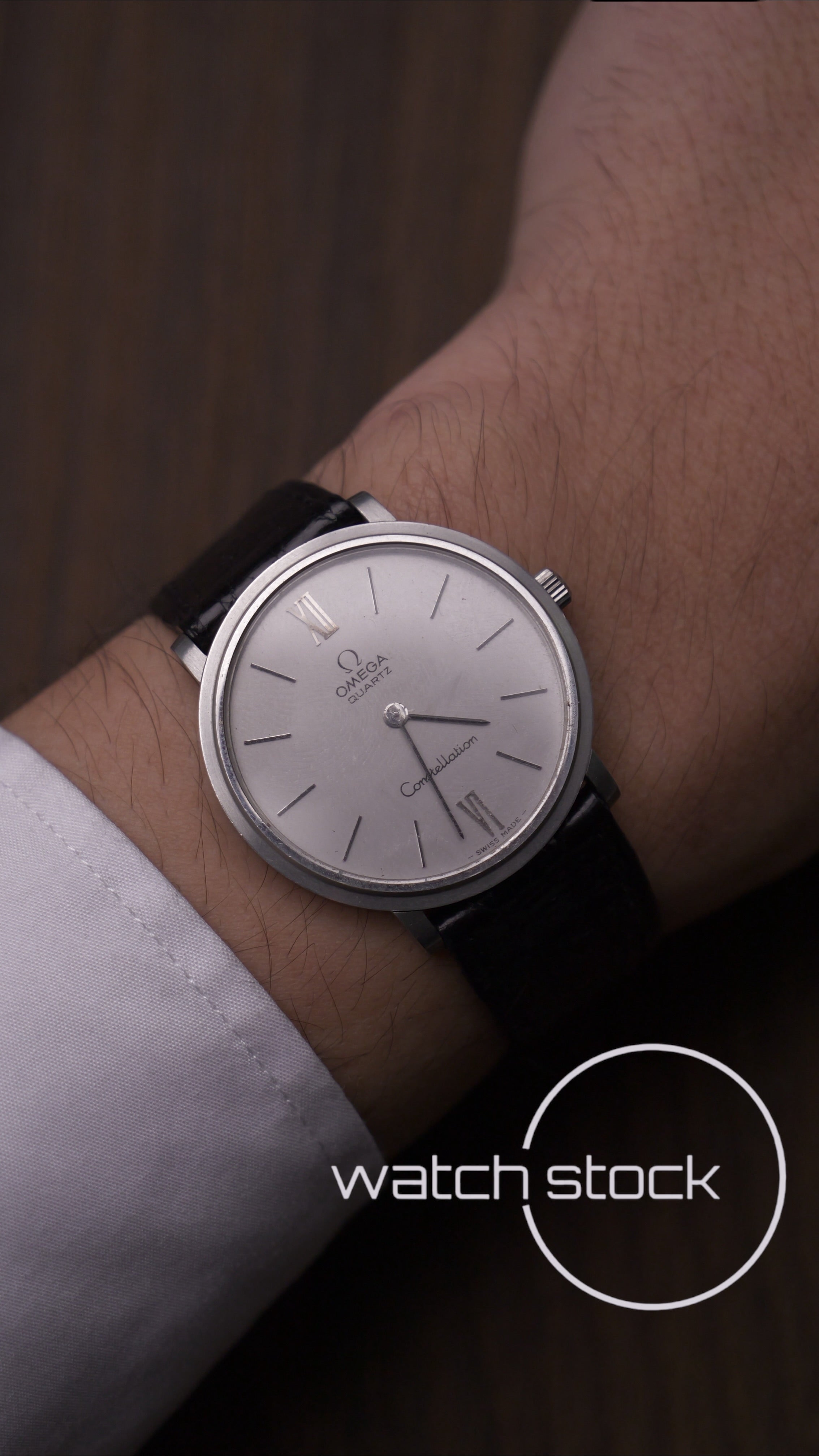 Omega Constellation 1975 vintage 33mm Quartz