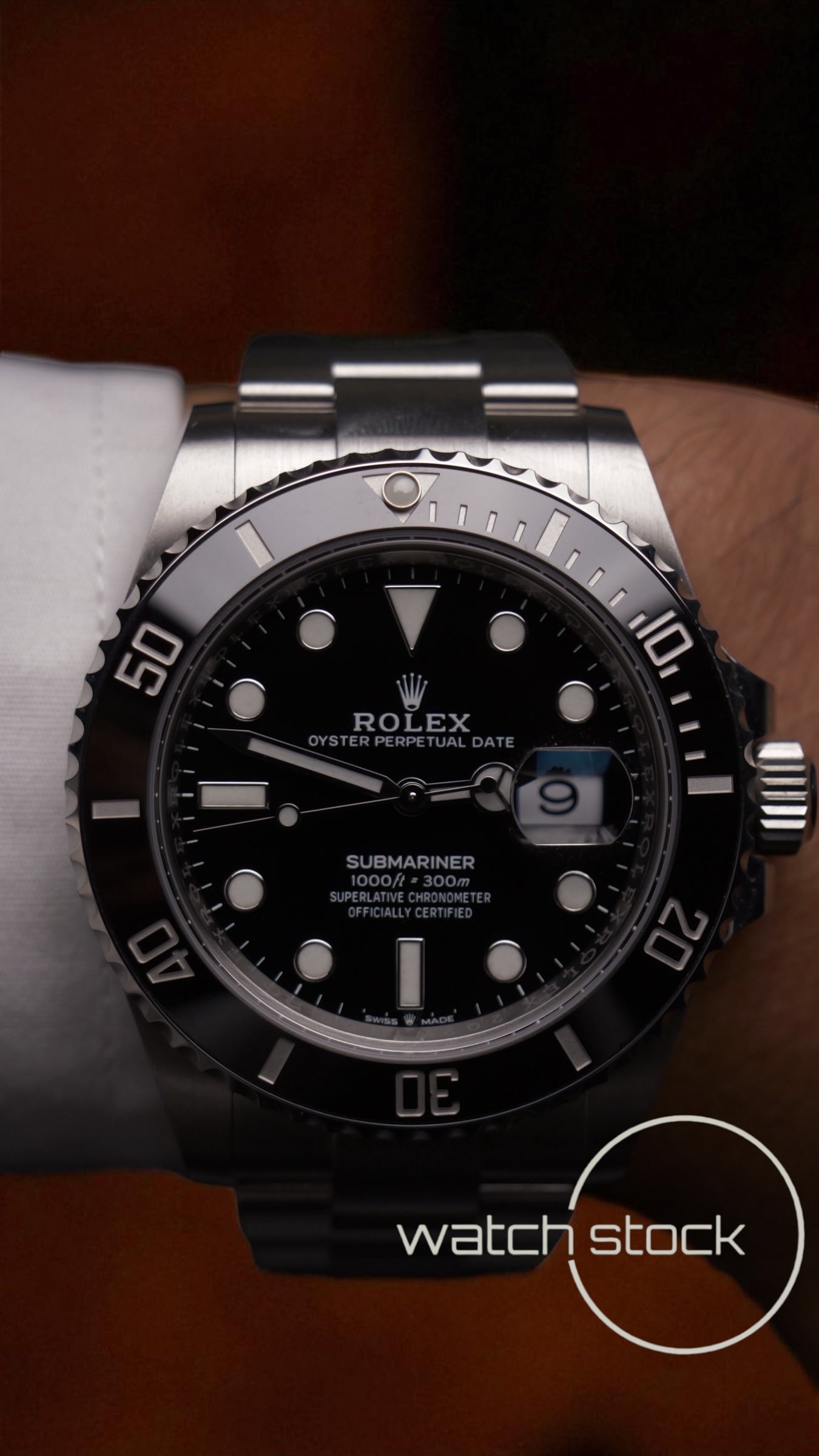 Rolex Submariner 41mm Ref:126610LN 2021 steel NEW