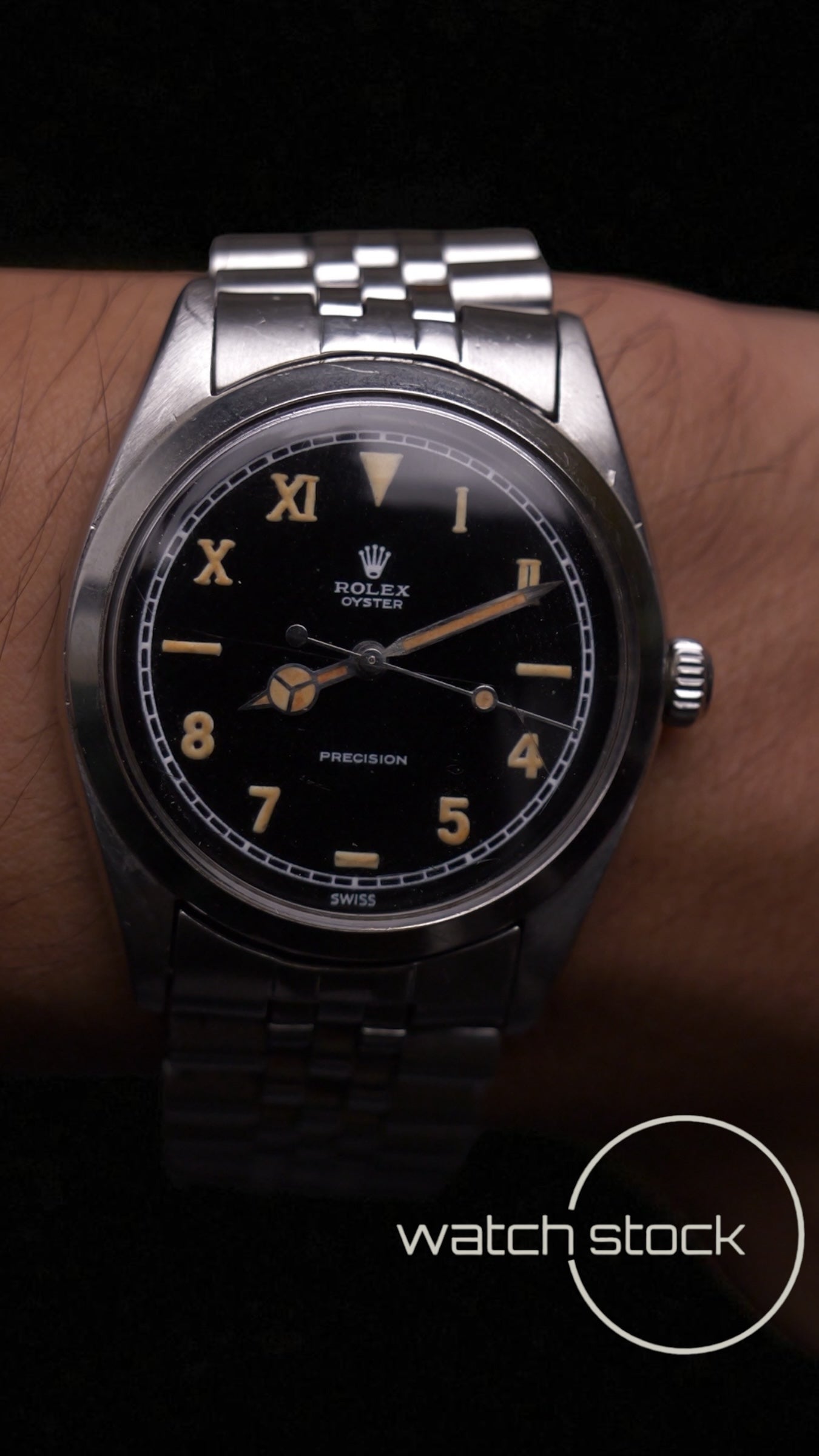 Rolex oyster precision 36mm ref.6424 mexican braccialet