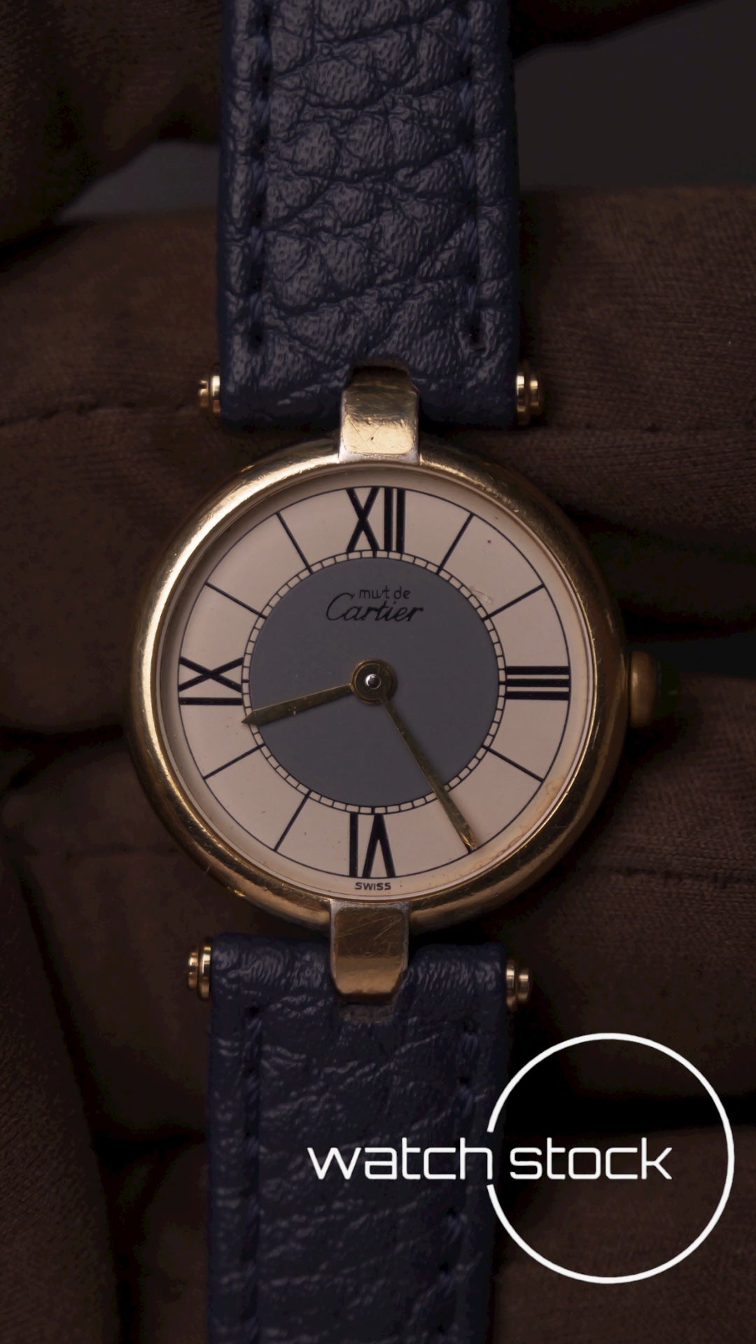 Coppia Cartier Vermeil referenza 590003/590004