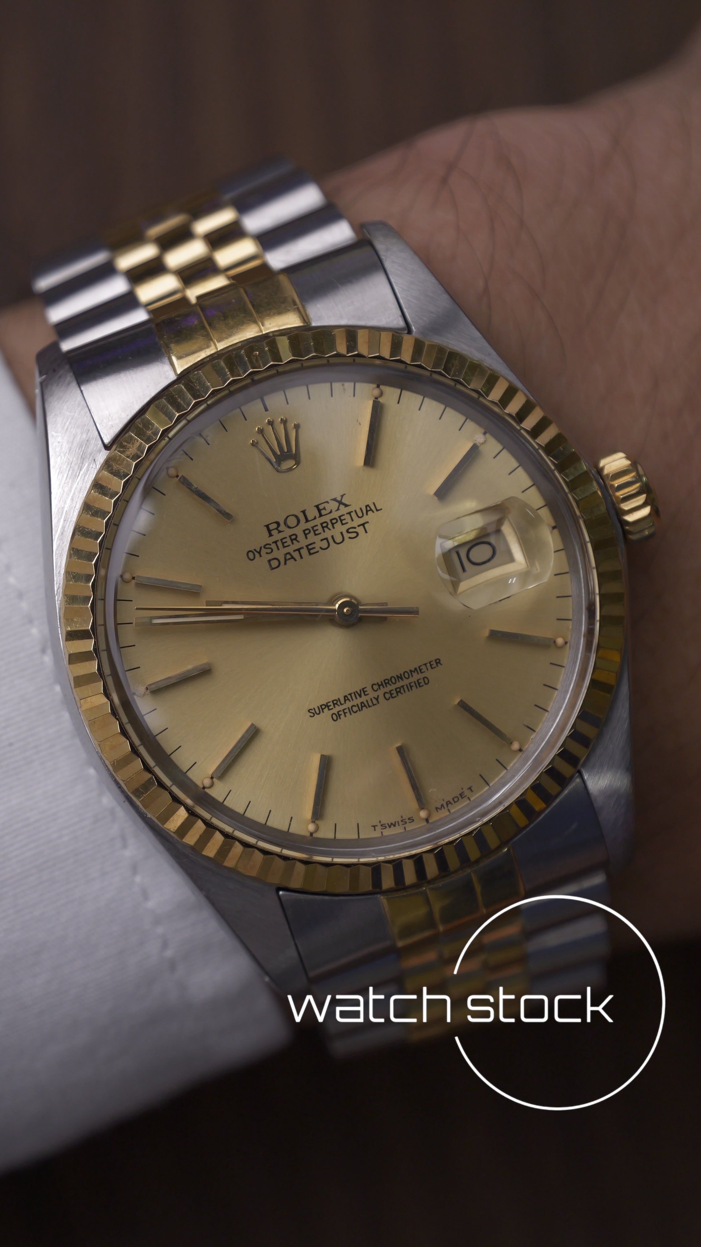 Rolex Datejust 16013 36mm two-tone