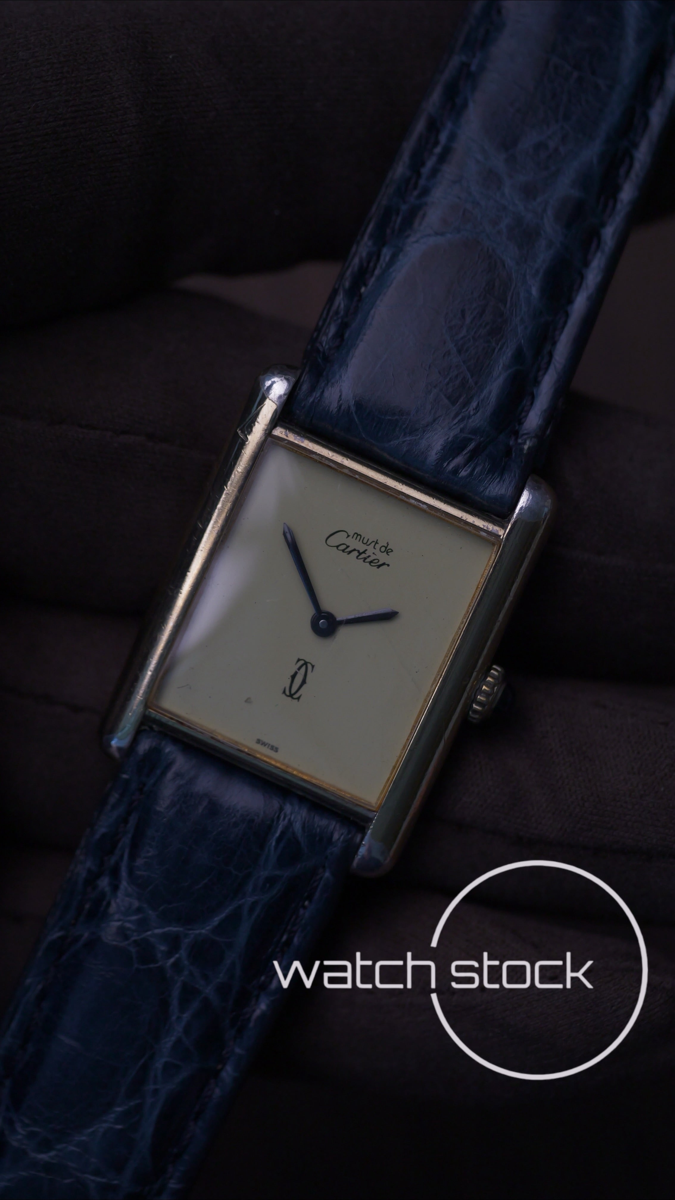 Cartier Tank TG6 quadrante lemon 1980