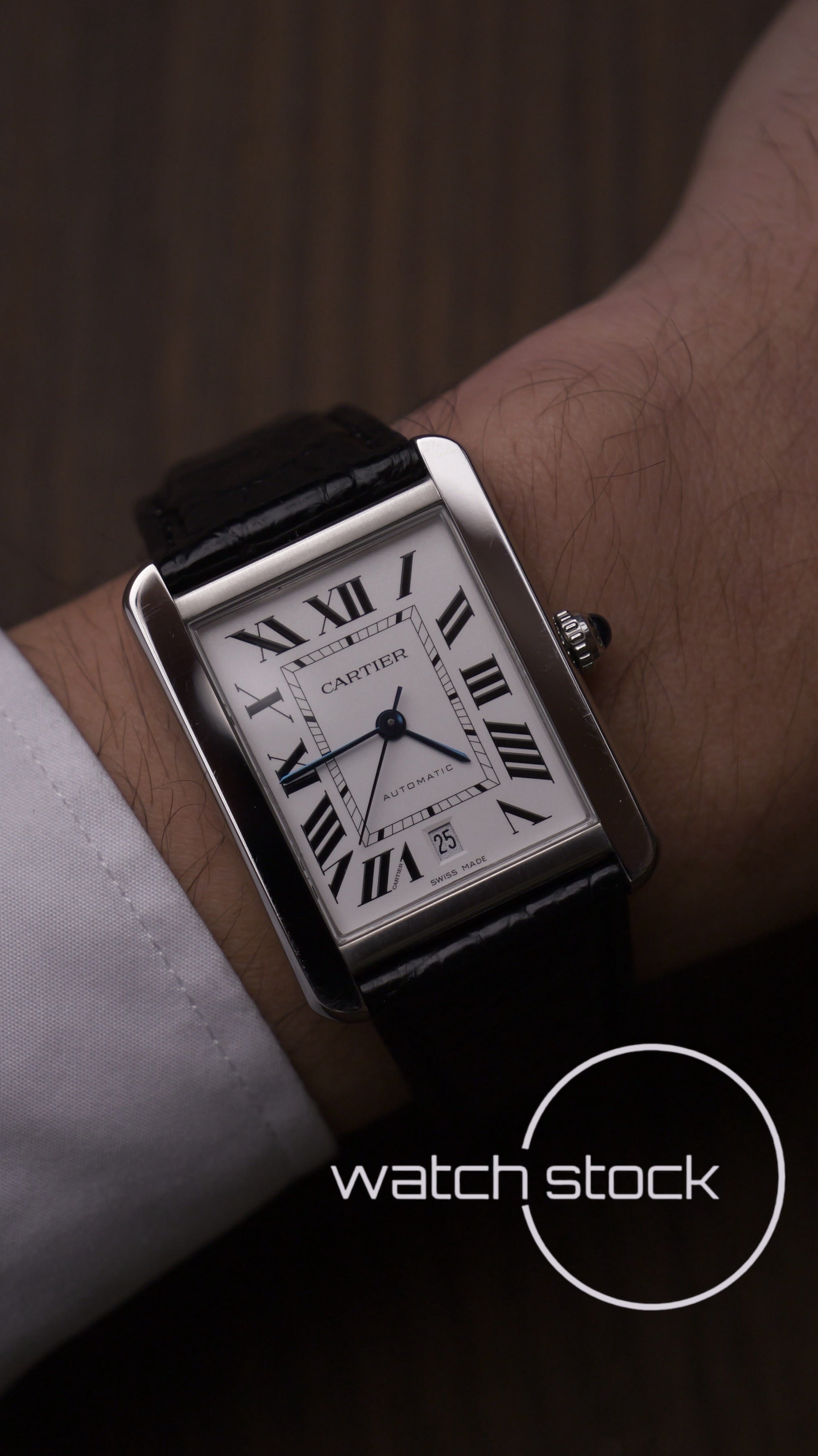 Cartier tank solo XL automatic 2017 ref. 3515 Full set