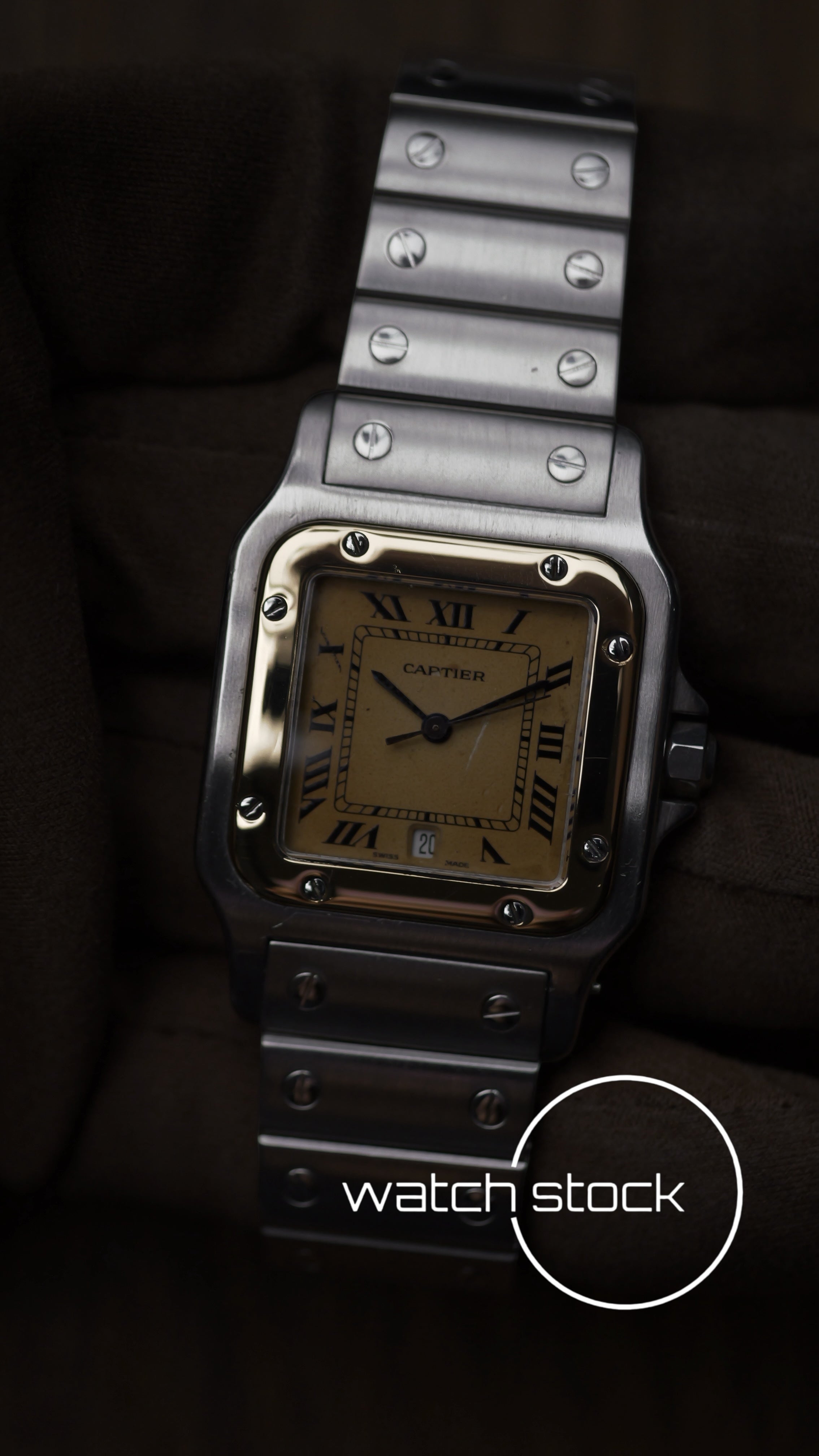 Cartier santos galbee 29x41mm Ref. 187901