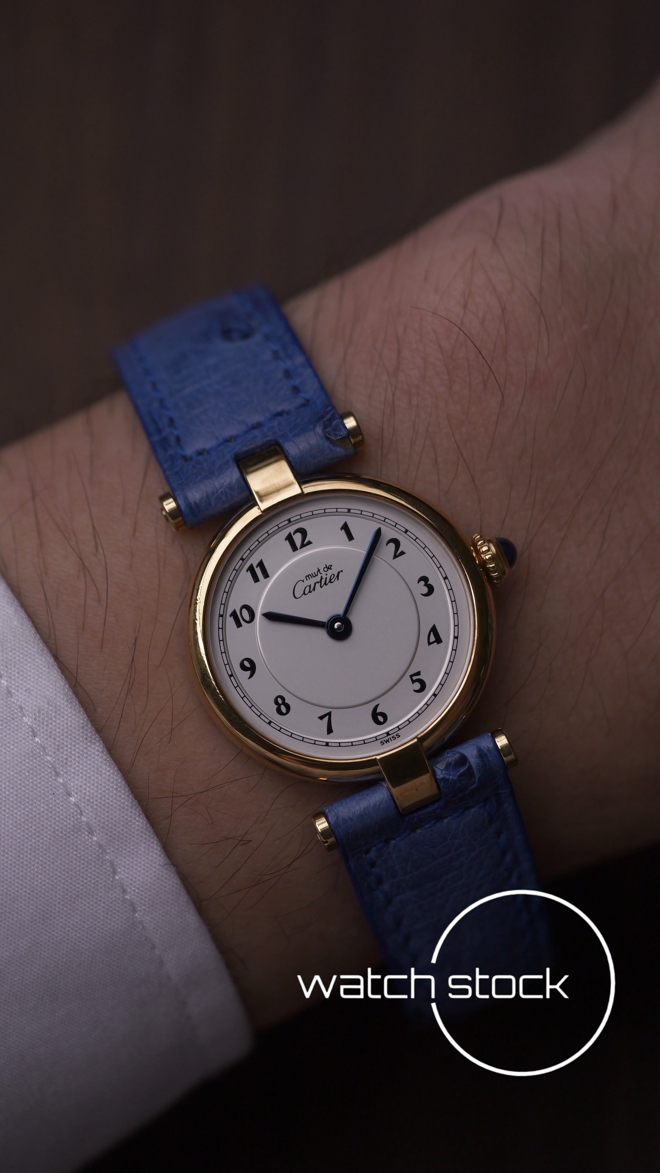 Cartier Vendome 24mm ref. 590004 lady FULL SET 1992