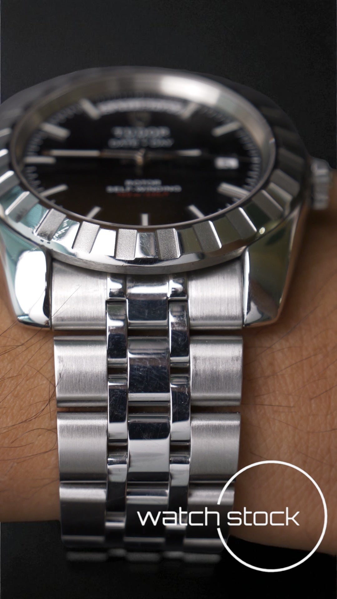 Tudor date+day automatic 39 mm ref 23010 anno 2007
