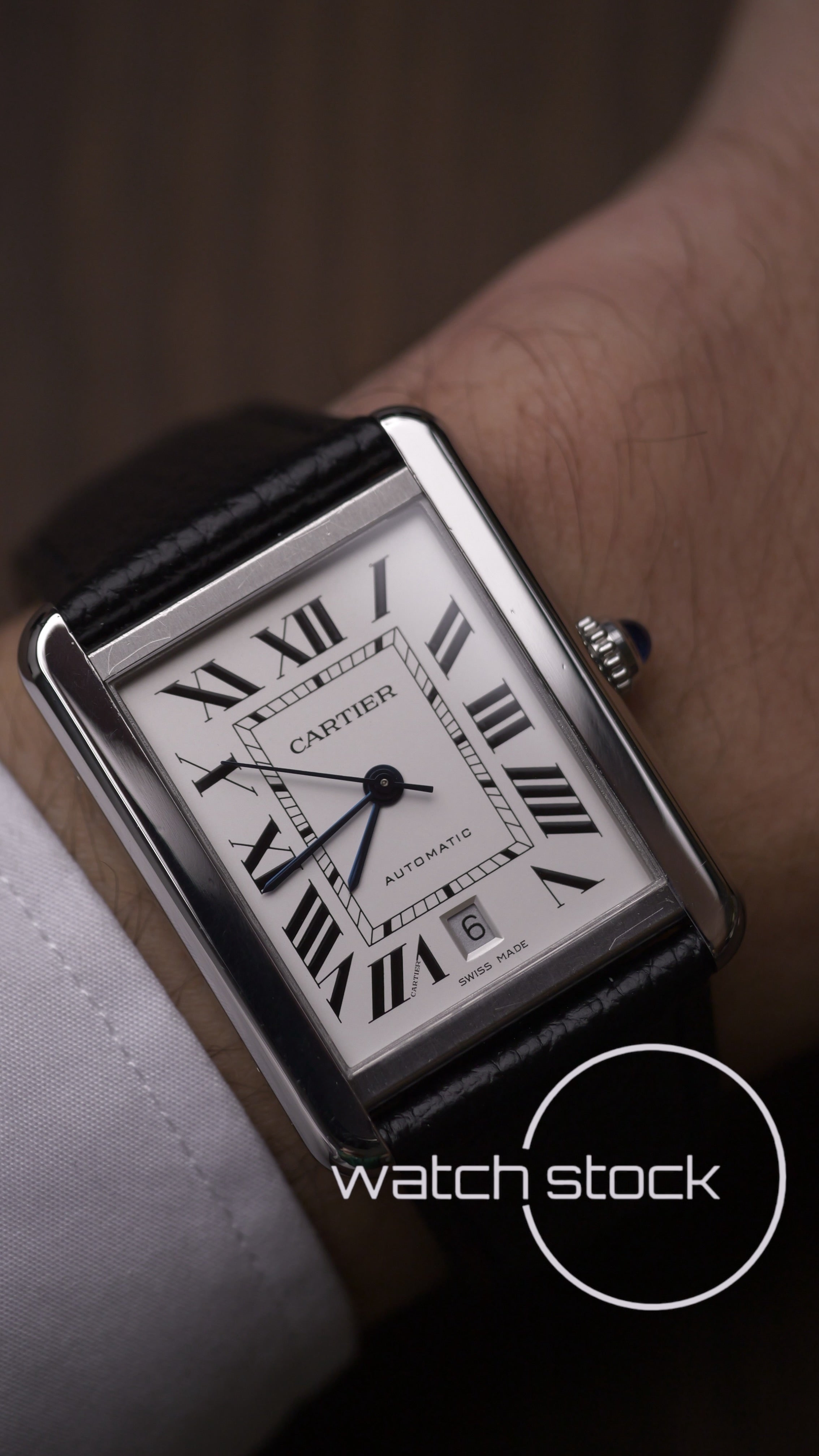 Cartier tank solo XL automatic 2018 ref. 3515 Full set