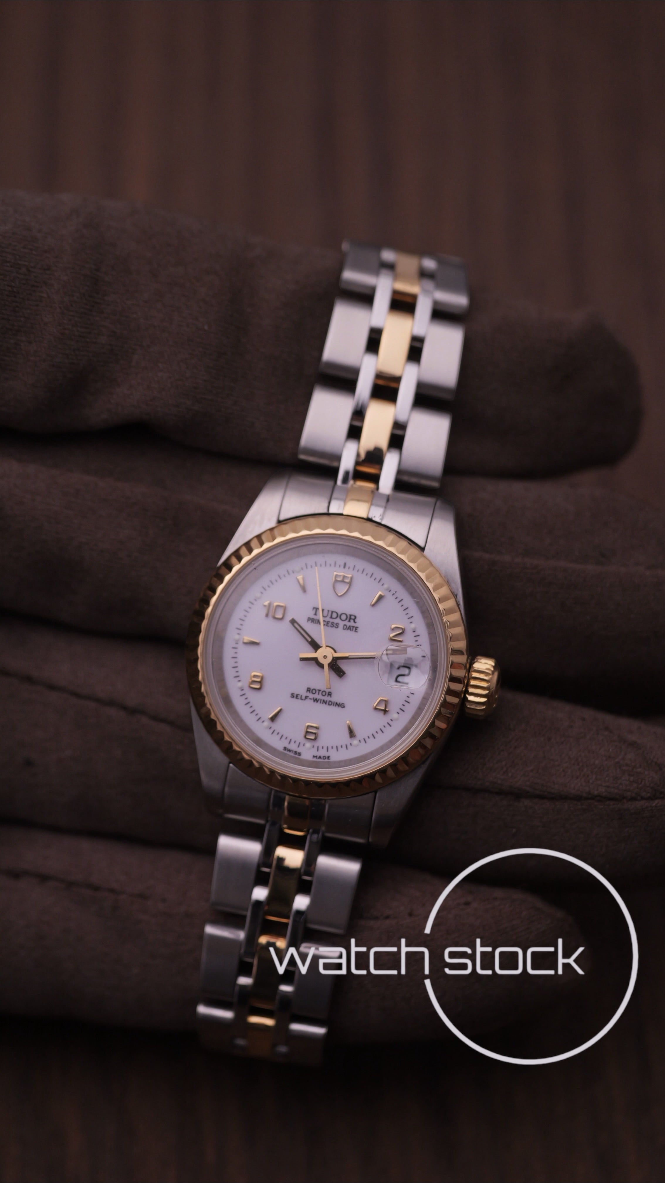 Tudor princess date 26mm two-tone