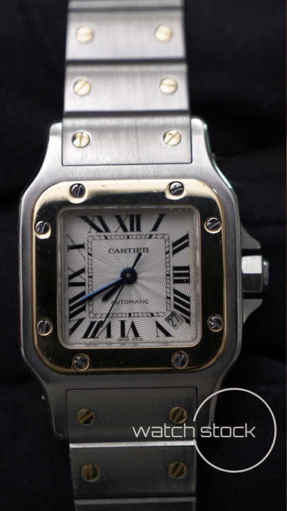 Cartier santos galbee Automatic 24x35mm ref.2423 must de santos