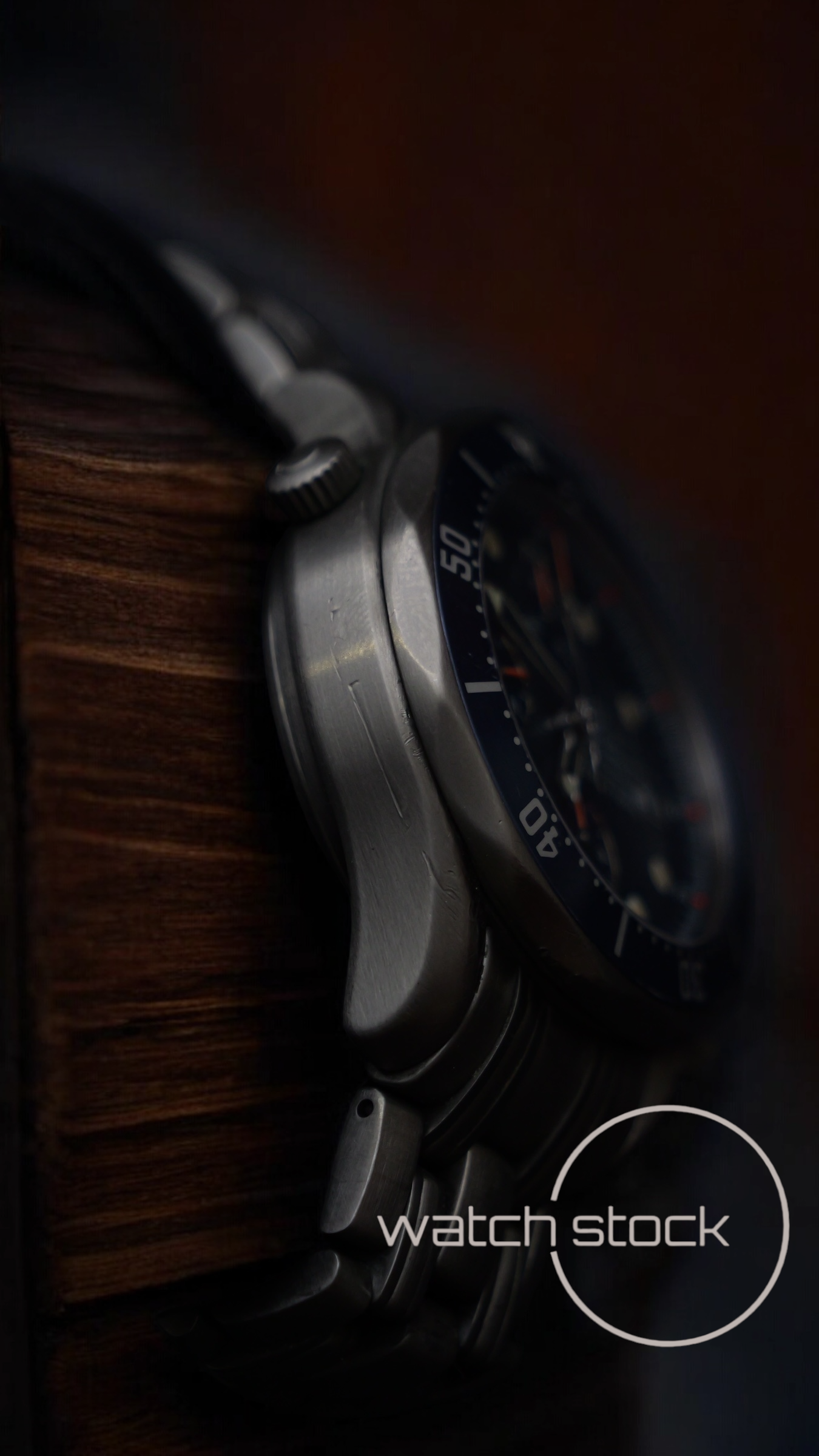 Omega seamaster 300m Chrono titanium ref. 178.0504 41mm blue dial