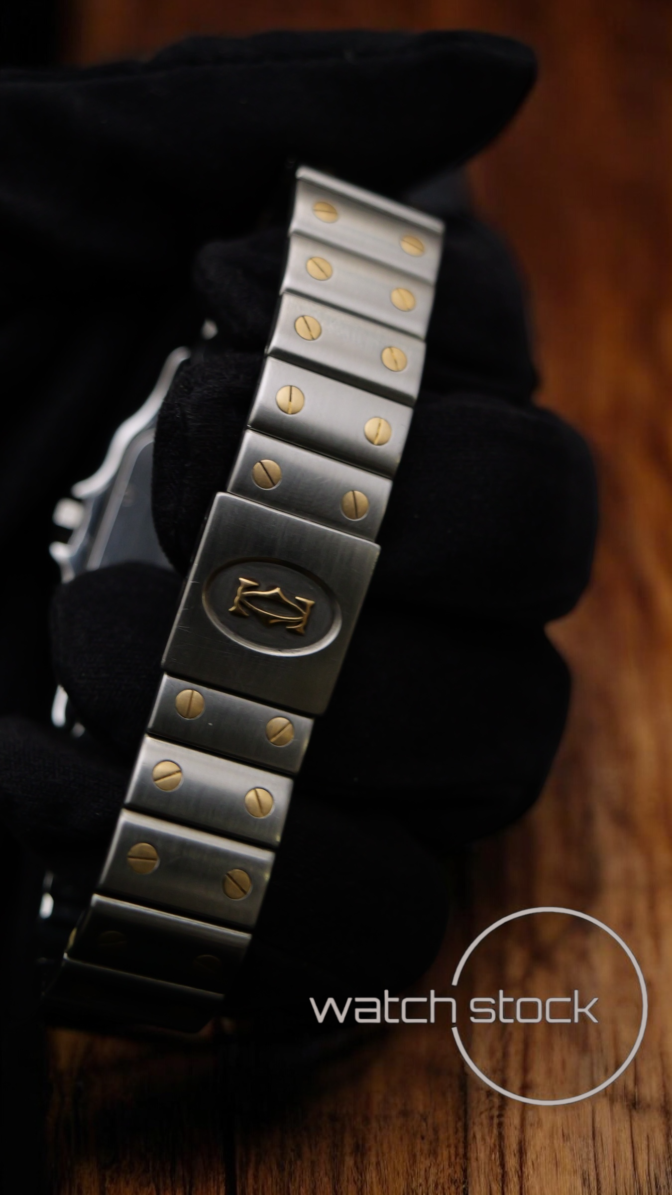 Cartier santos galbe 29x41mm ref.187901 must de cartier quarz