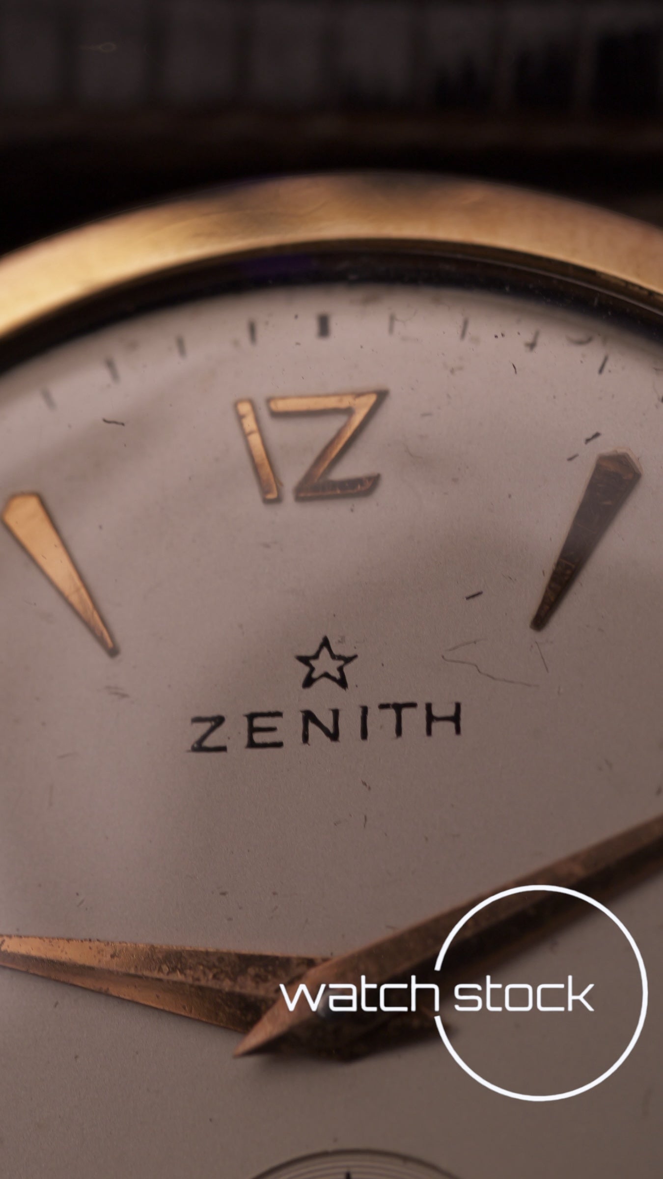 Zenith carica manuale vintage Dress Watch oro 18k 38mm