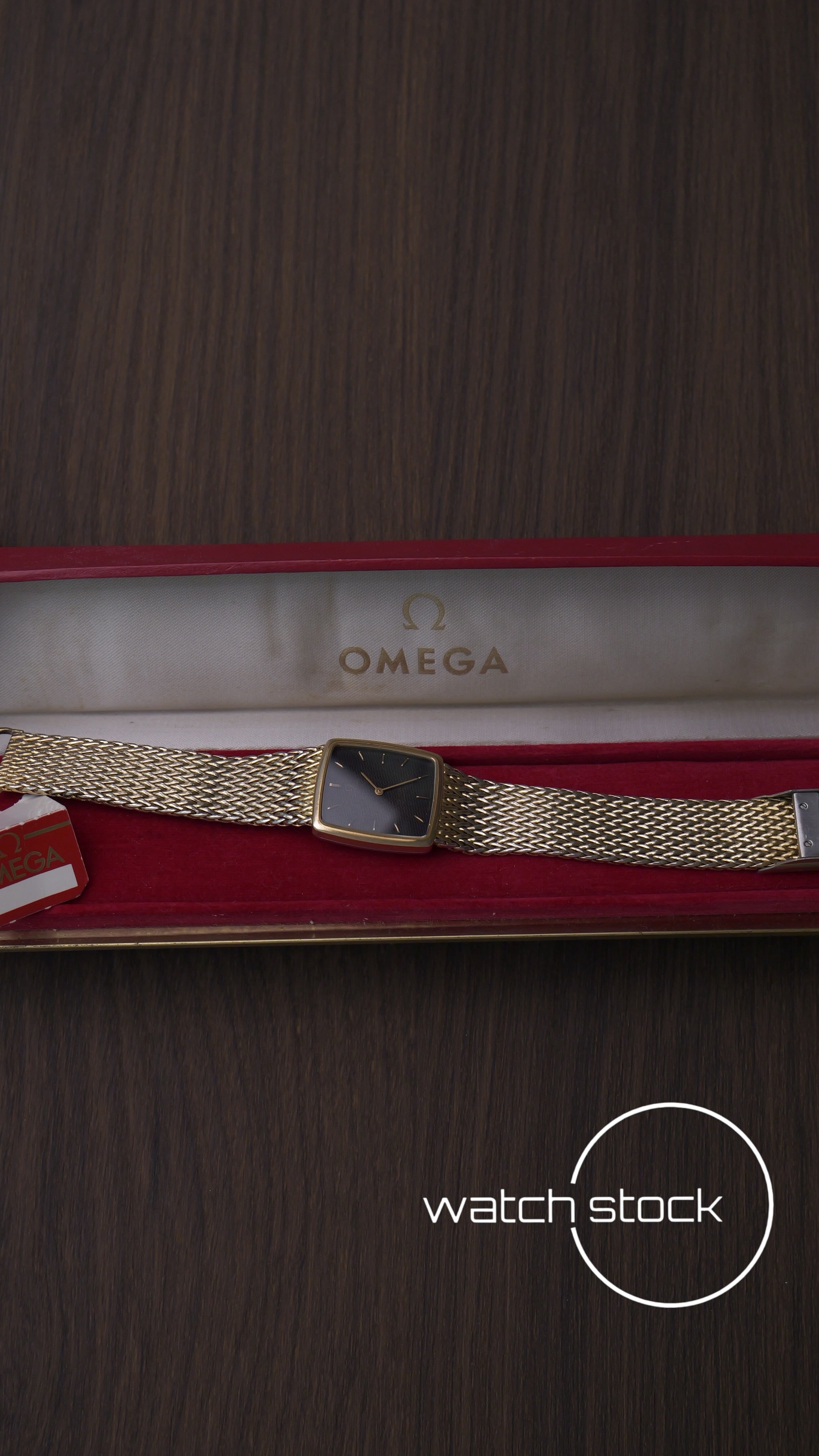 Omega De ville 1980 vintage 33mm con bracciale integrato Quartz