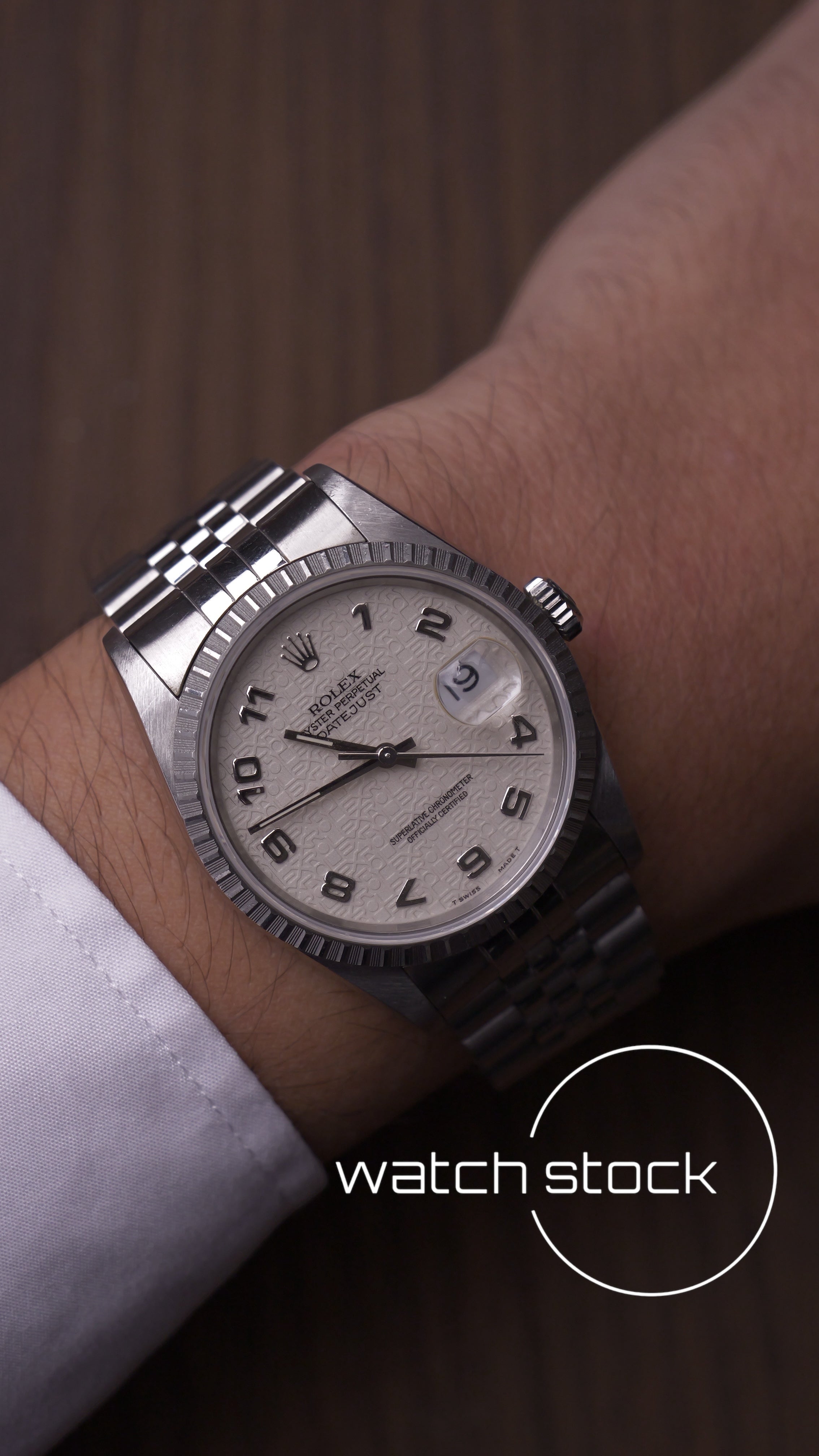 Rolex datejust 16220 computer dial