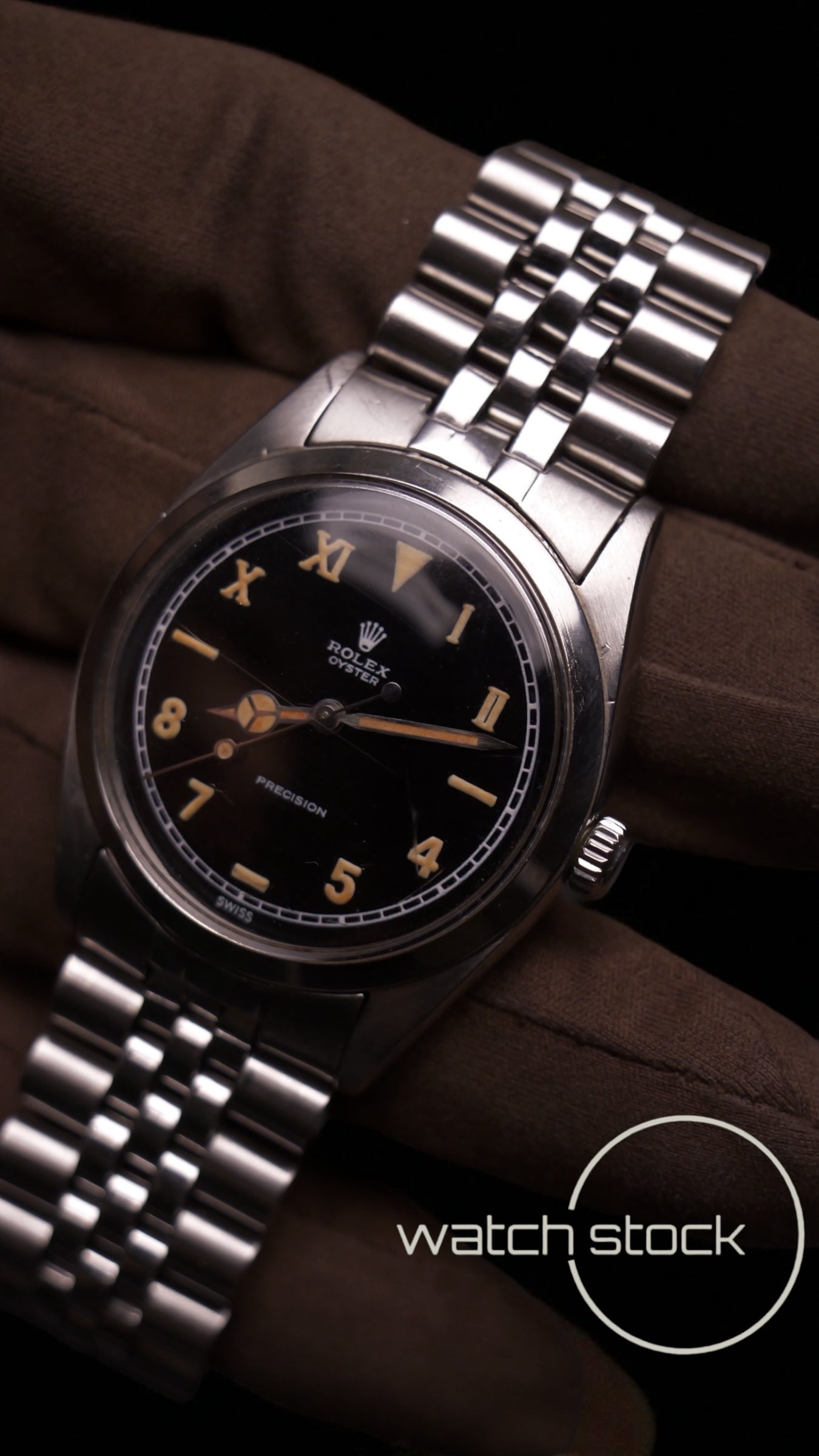 Rolex oyster precision 36mm ref.6424 mexican braccialet