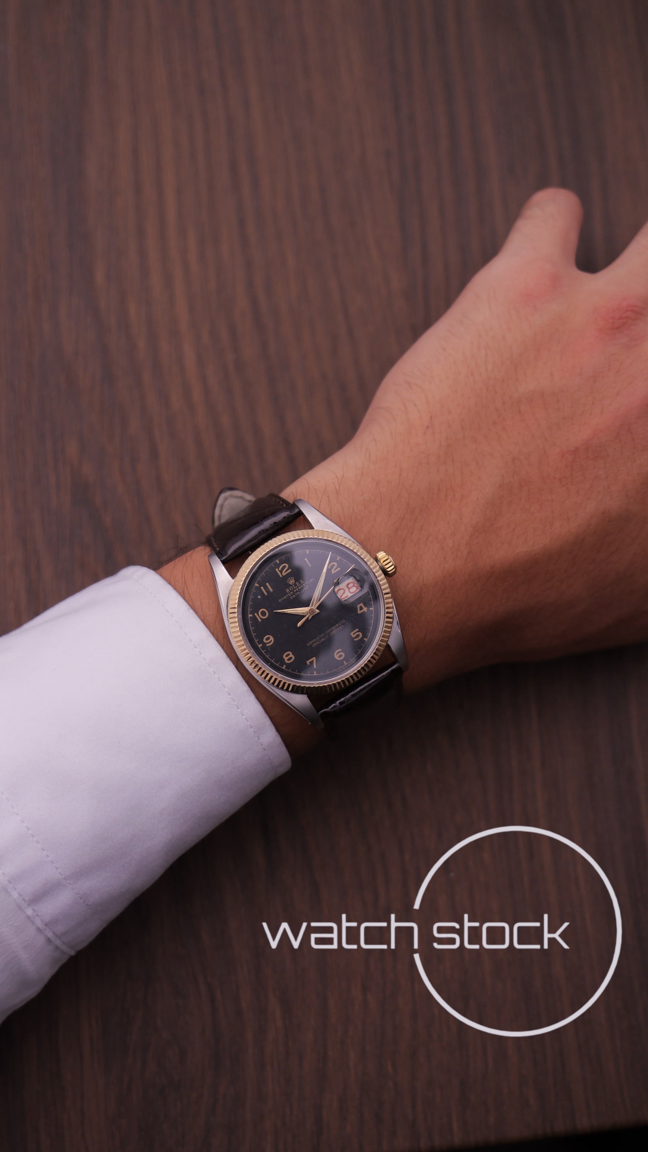 Rolex 6605 Two Tone Re-Dialed