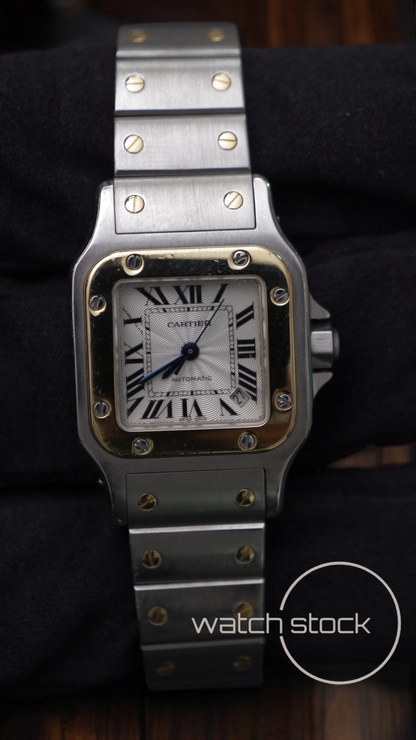 Cartier santos galbee Automatic 24x35mm ref.2423 must de santos