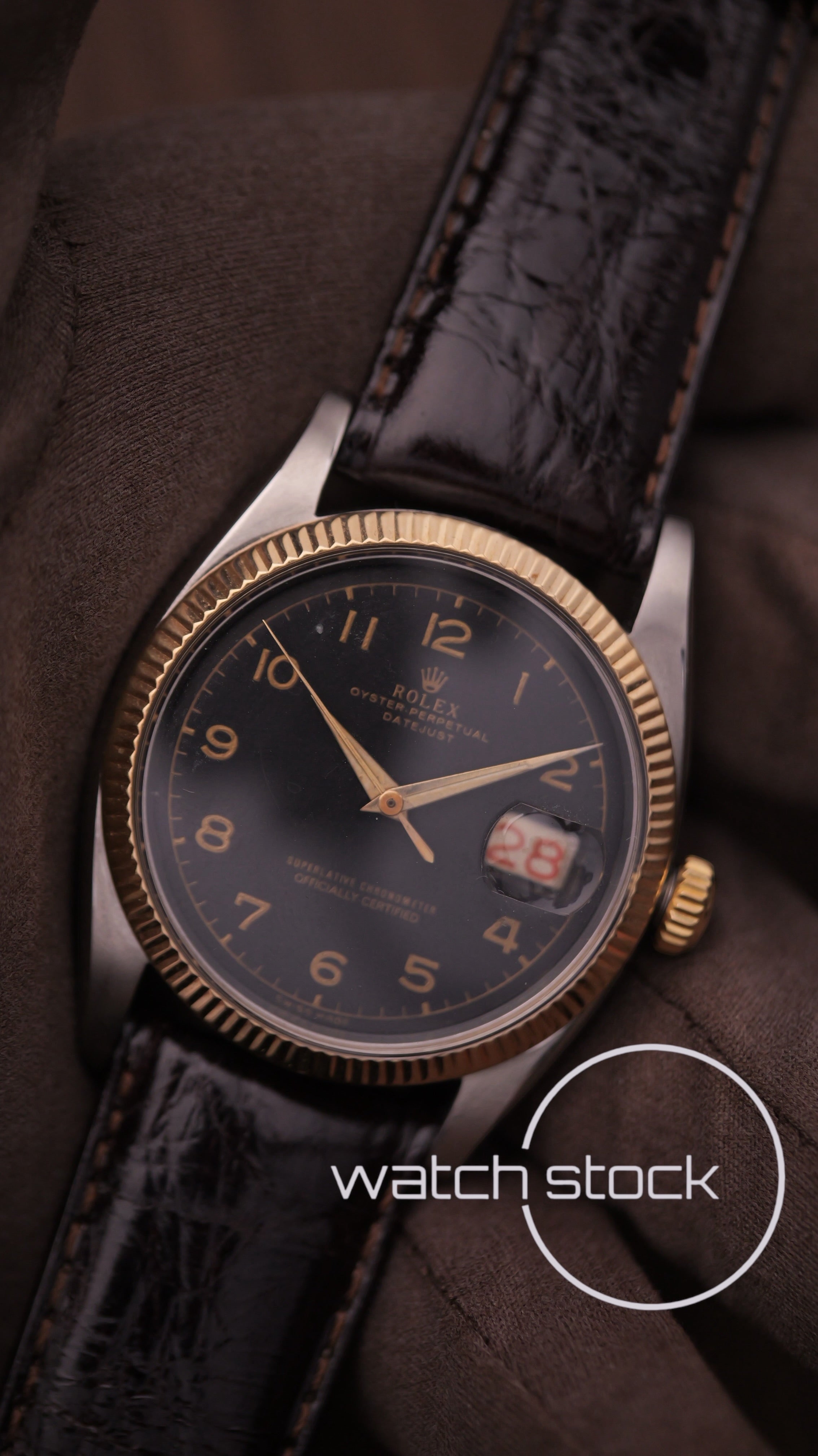 Rolex 6605 Two Tone Re-Dialed