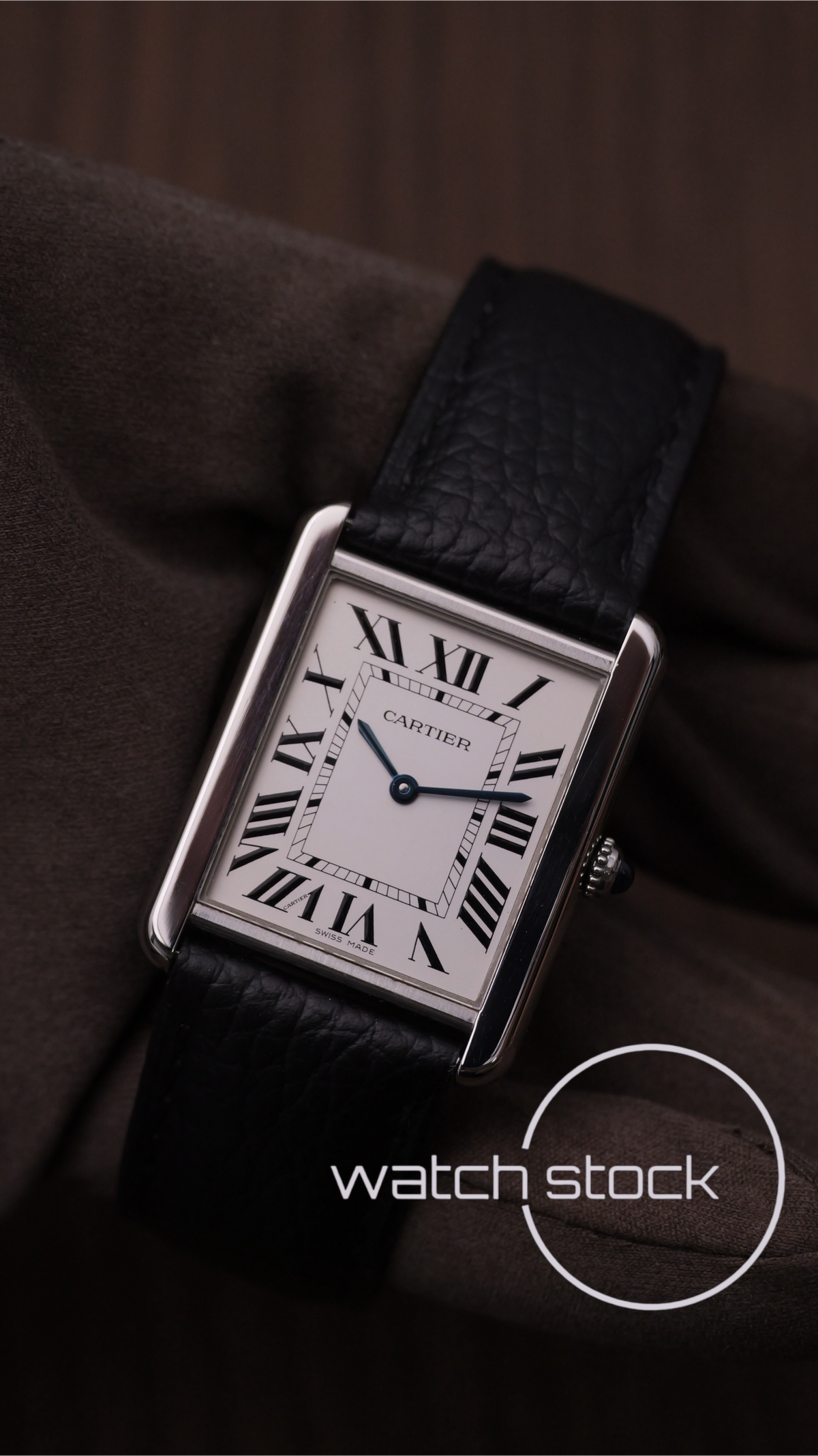 Cartier tank solo L ref.3169 Full set 2013º 27x35mm