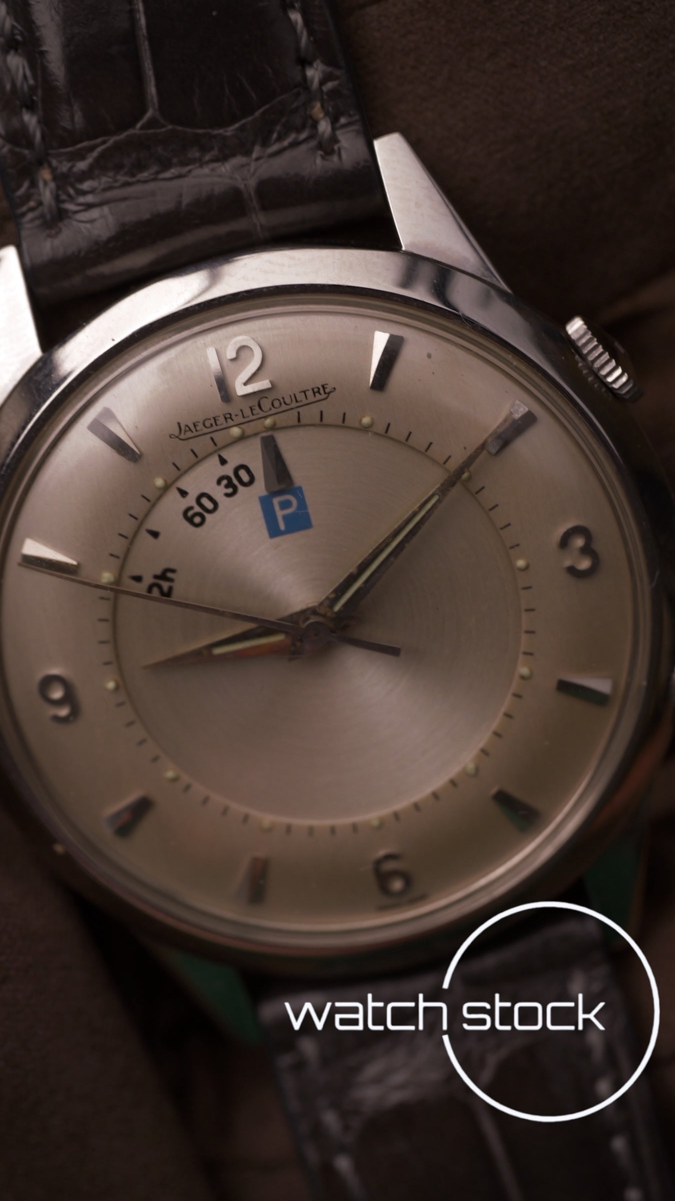 Jeager le coutre Memovox Parking vintage