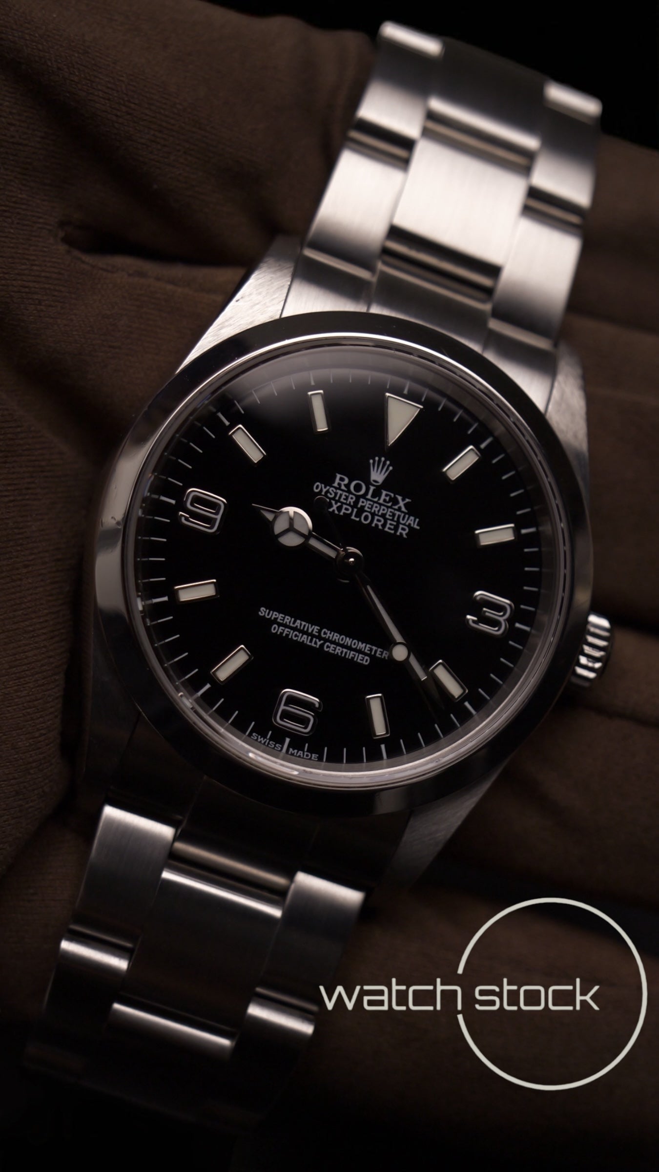 Rolex oyster perpetual explorer 36mm ref:114270
