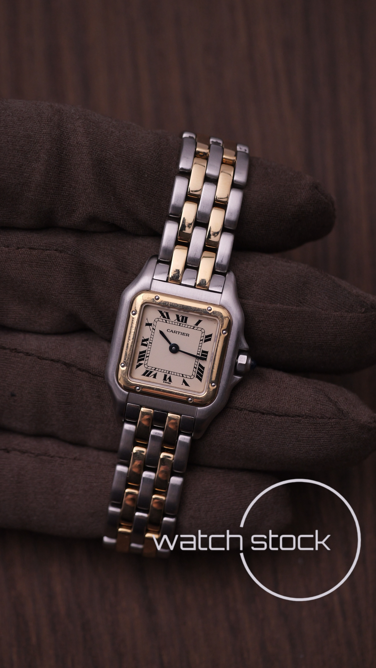 Cartier panthere small due fili vintage ref.6692