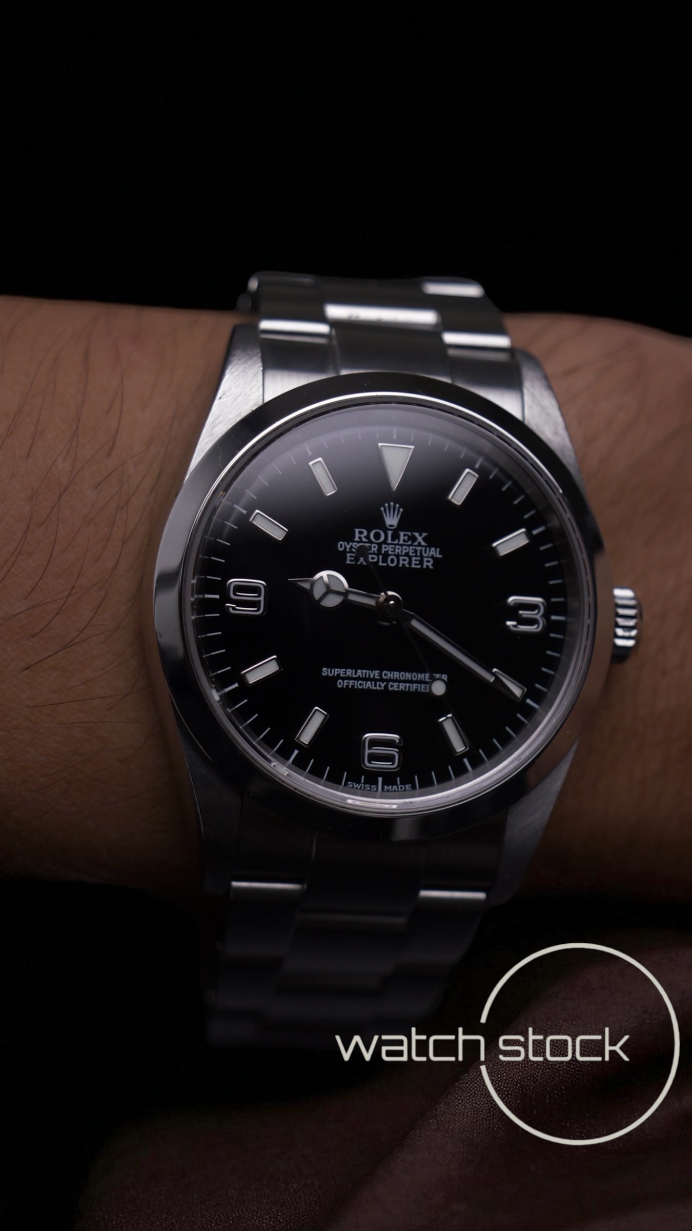 Rolex oyster perpetual explorer 36mm ref:114270