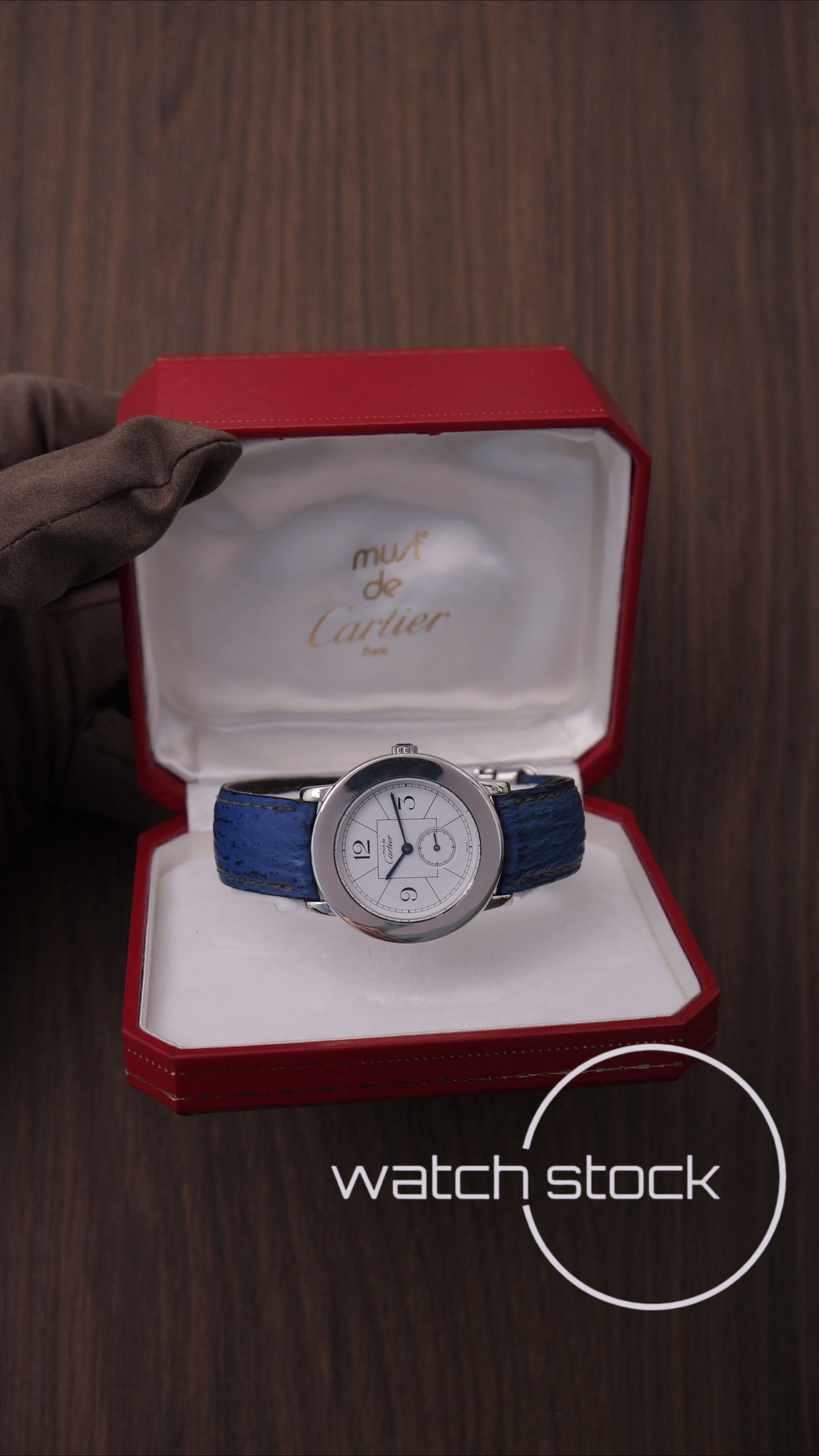 Cartier ronde vintage ref.1815 33mm Swiss Only