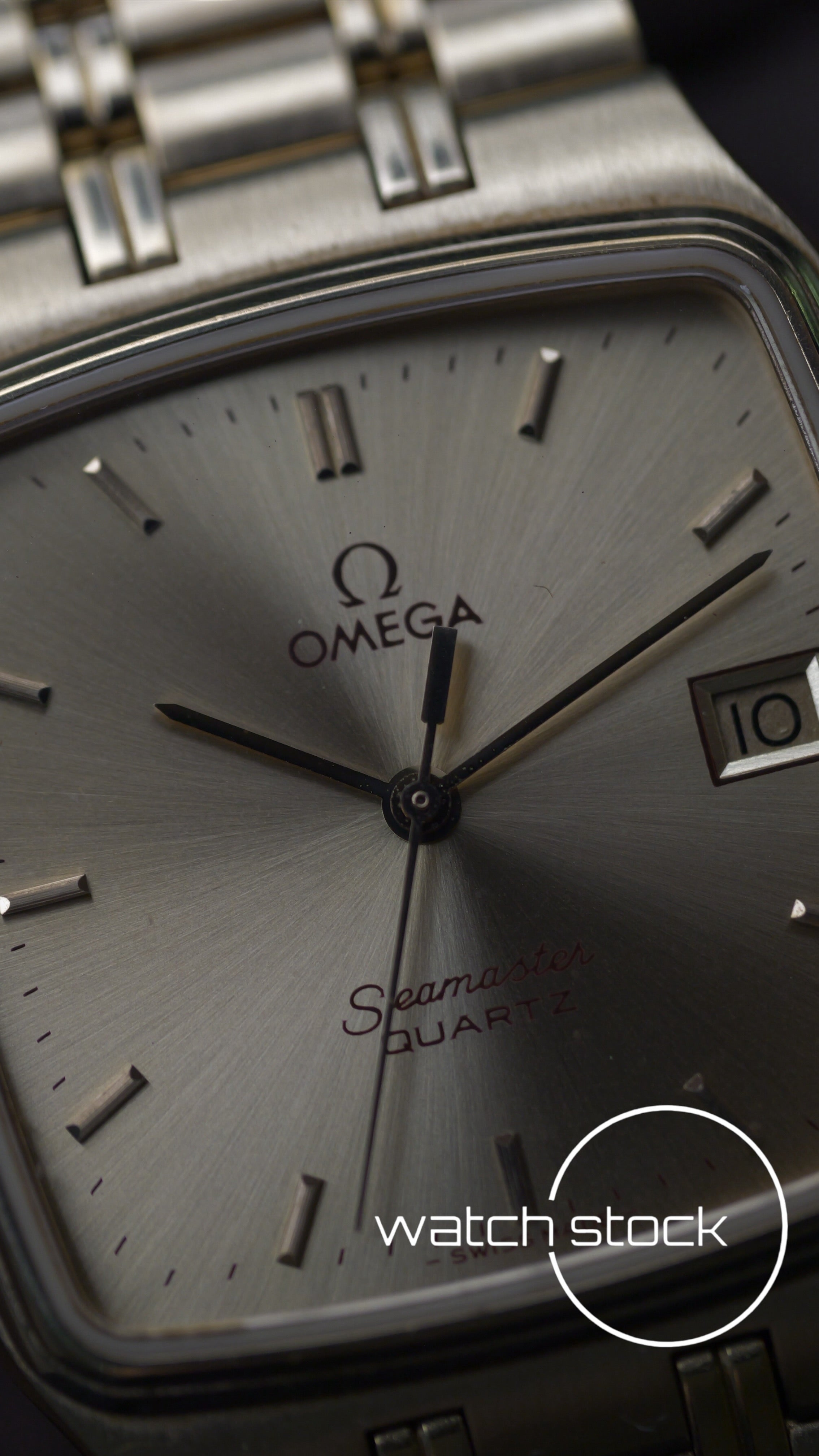 Omega Seamaster 1984 vintage scritte rosse 33mm