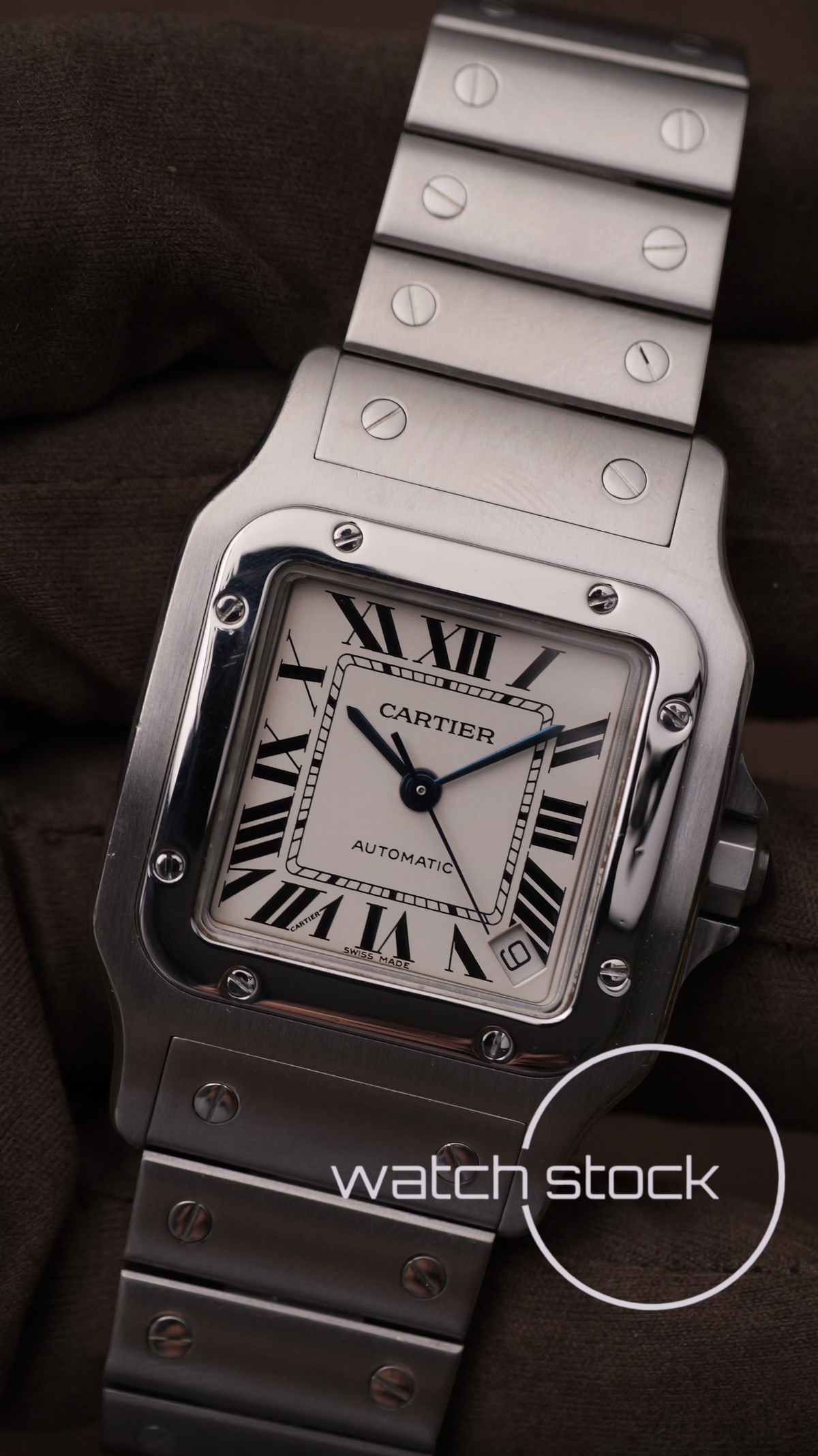 Cartier santos XL ref.2823 Automatic 2011º 32x45mm Full set