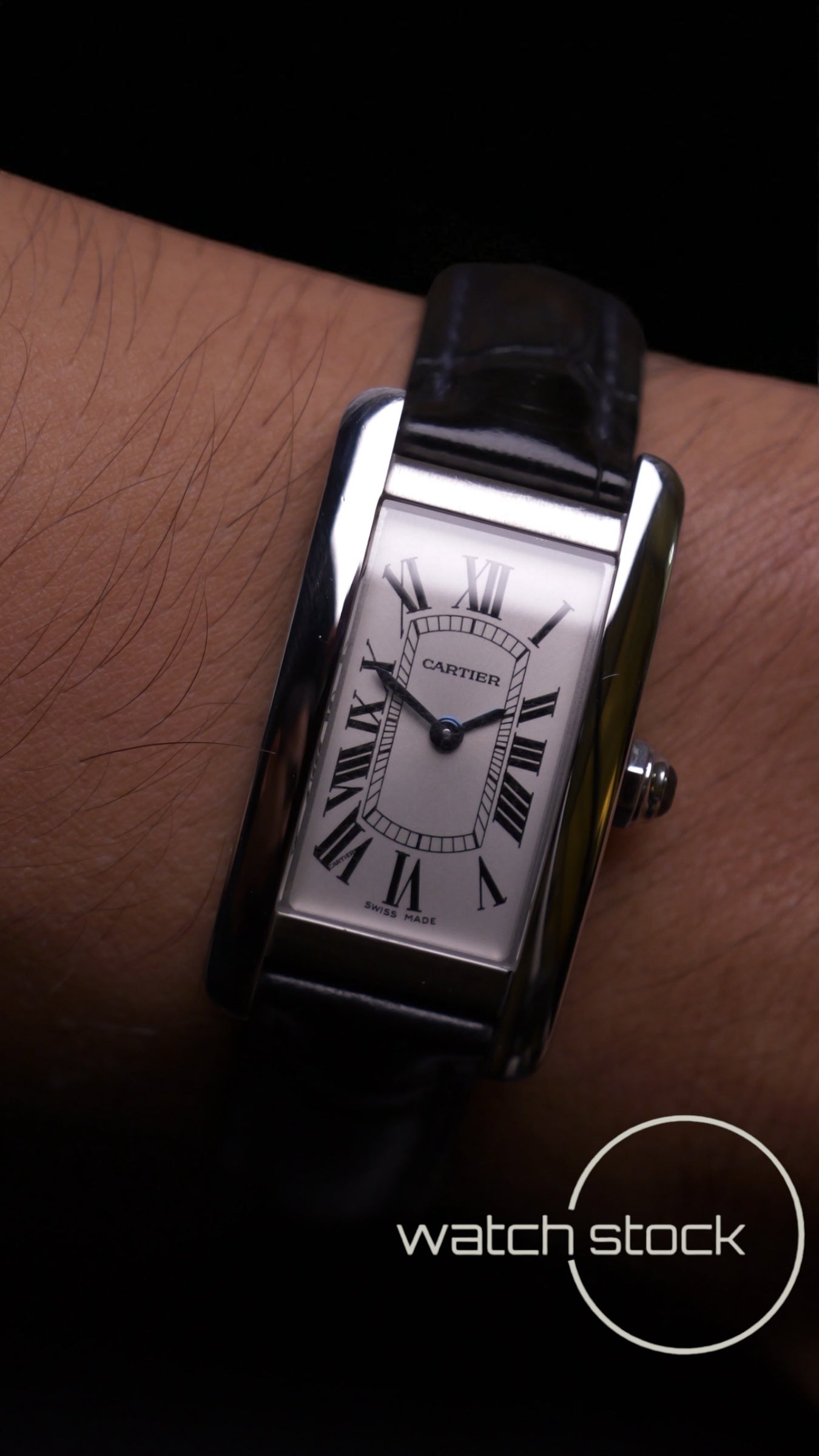 Cartier Tank americane ref:3970 20x33mm