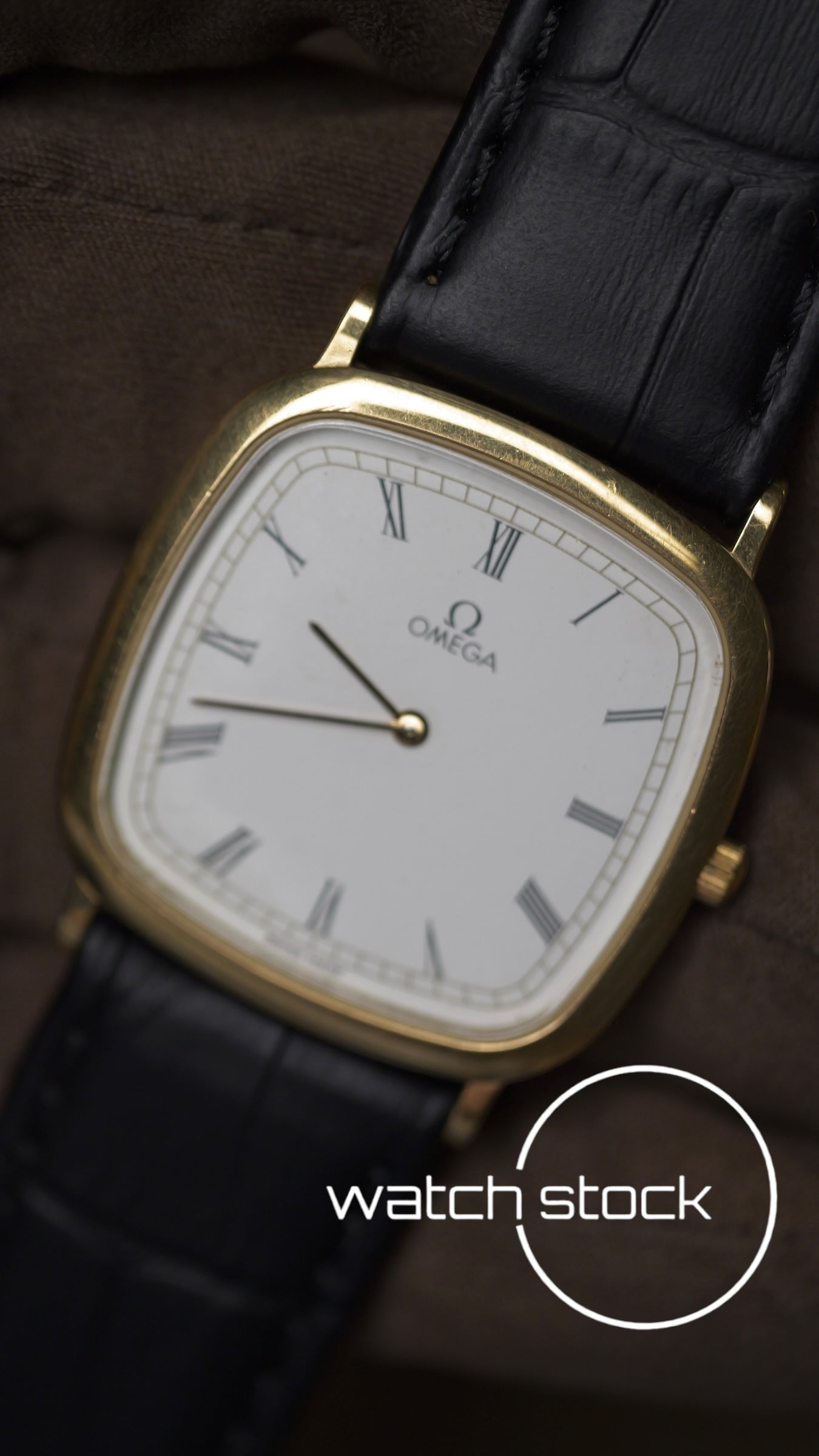 Omega De ville vintage 34mm placcato oro