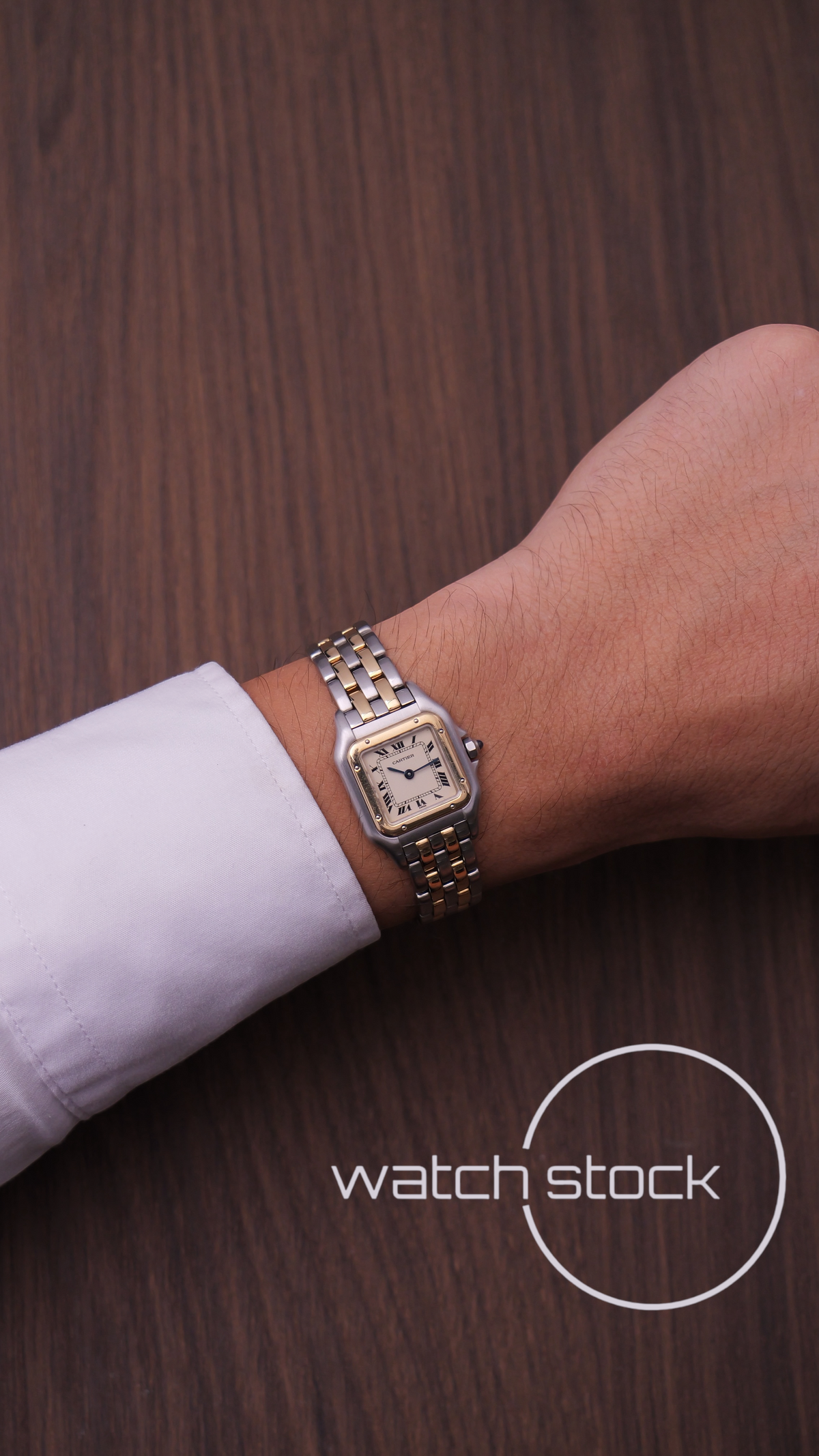 Cartier panthere small due fili vintage ref.6692