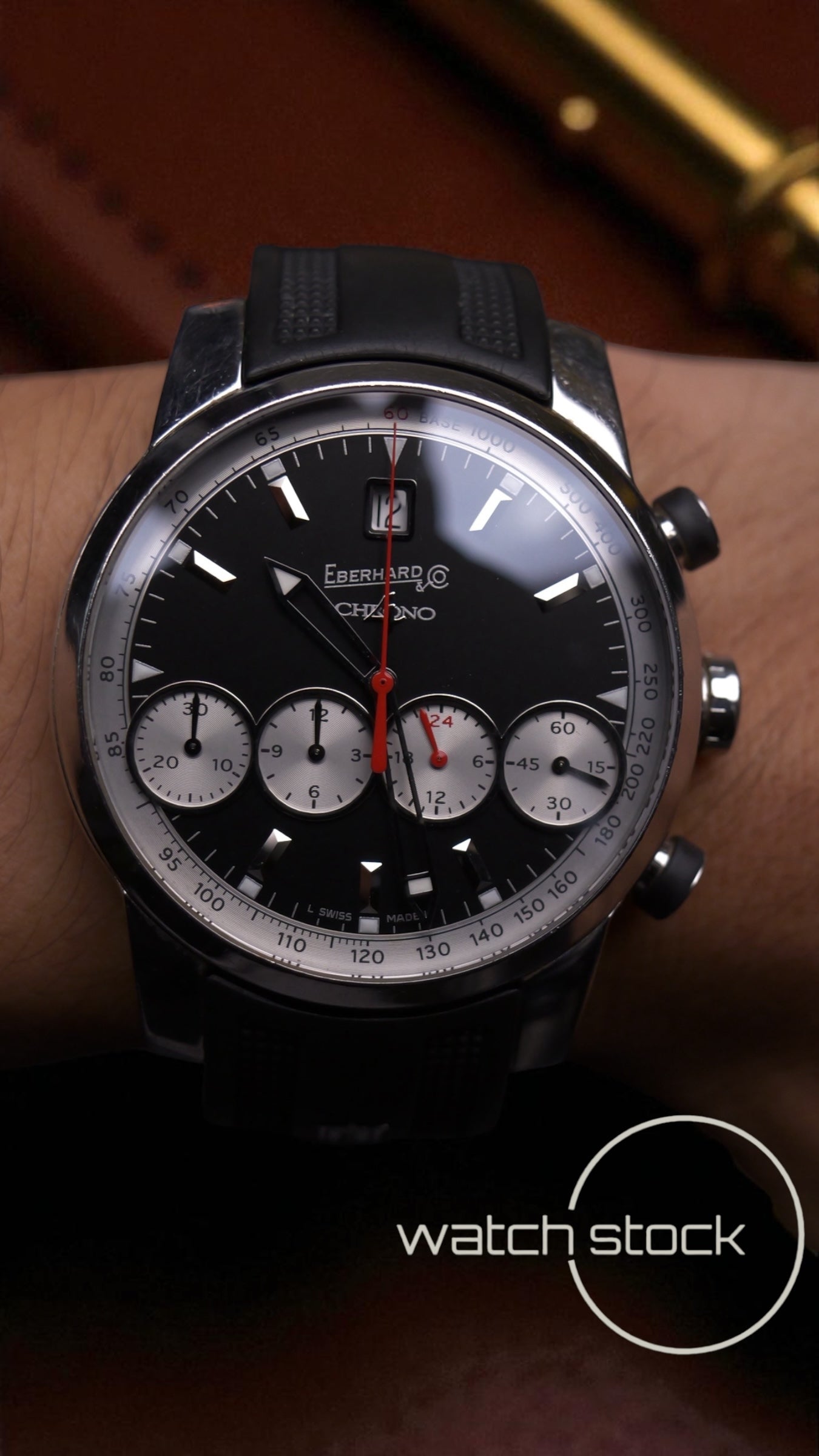 Eberhard Chrono 42mm ref 31052 anno 2011