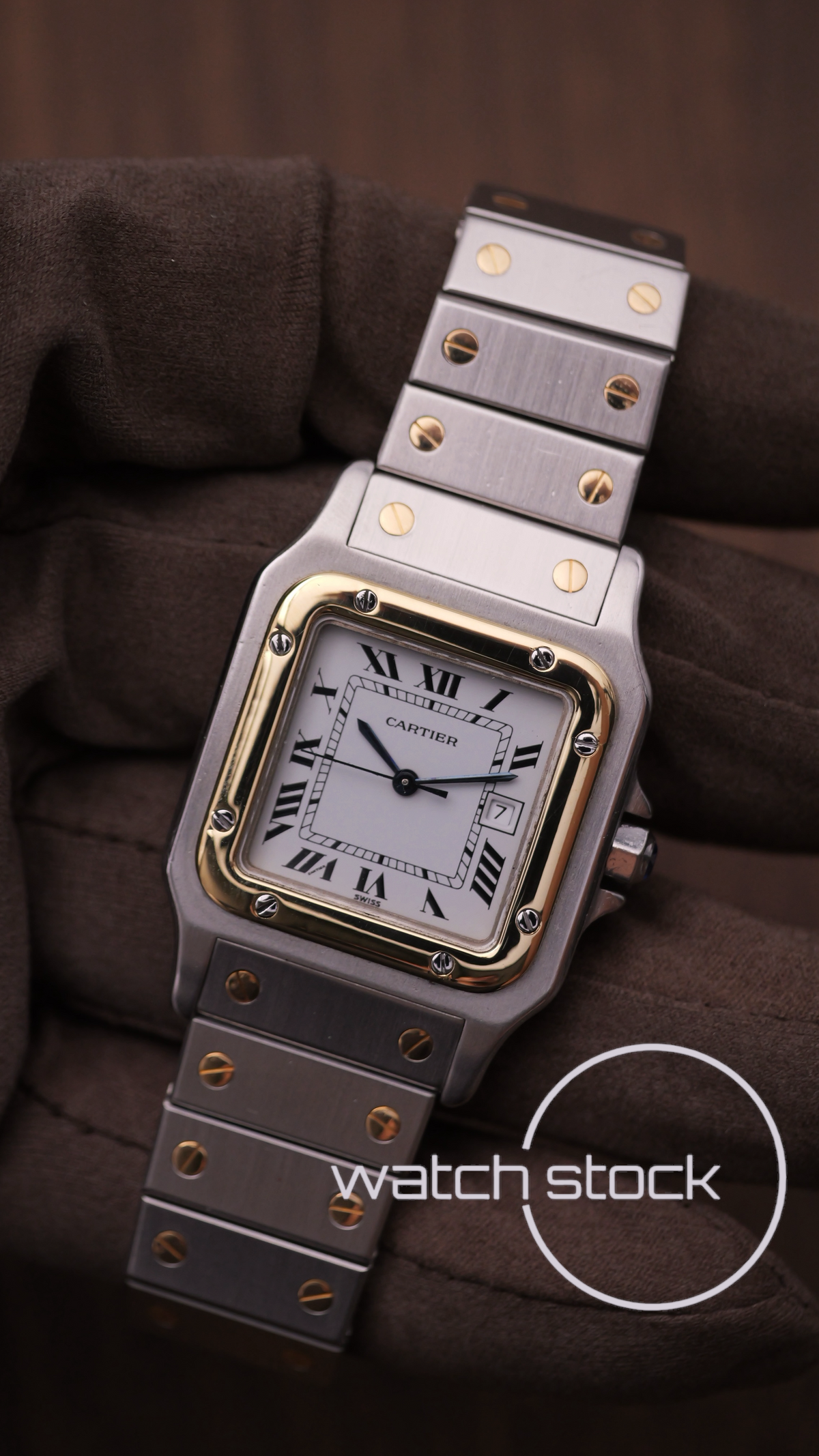 Cartier santos carré ref.2961 Automatic vintage 29x41mm