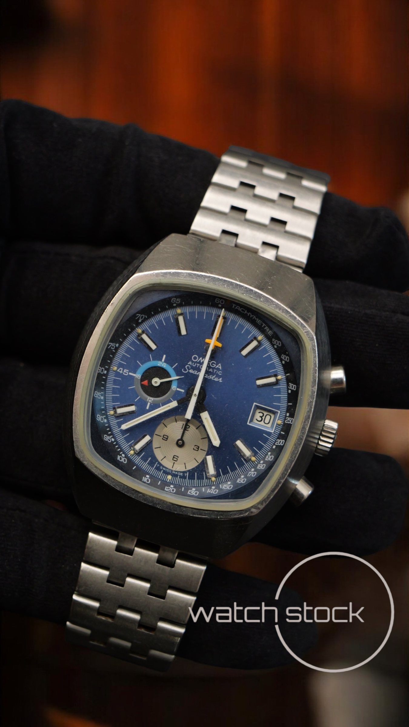 Omega seamaster jedi chronograph mm Ref. 176.005 cal.1040