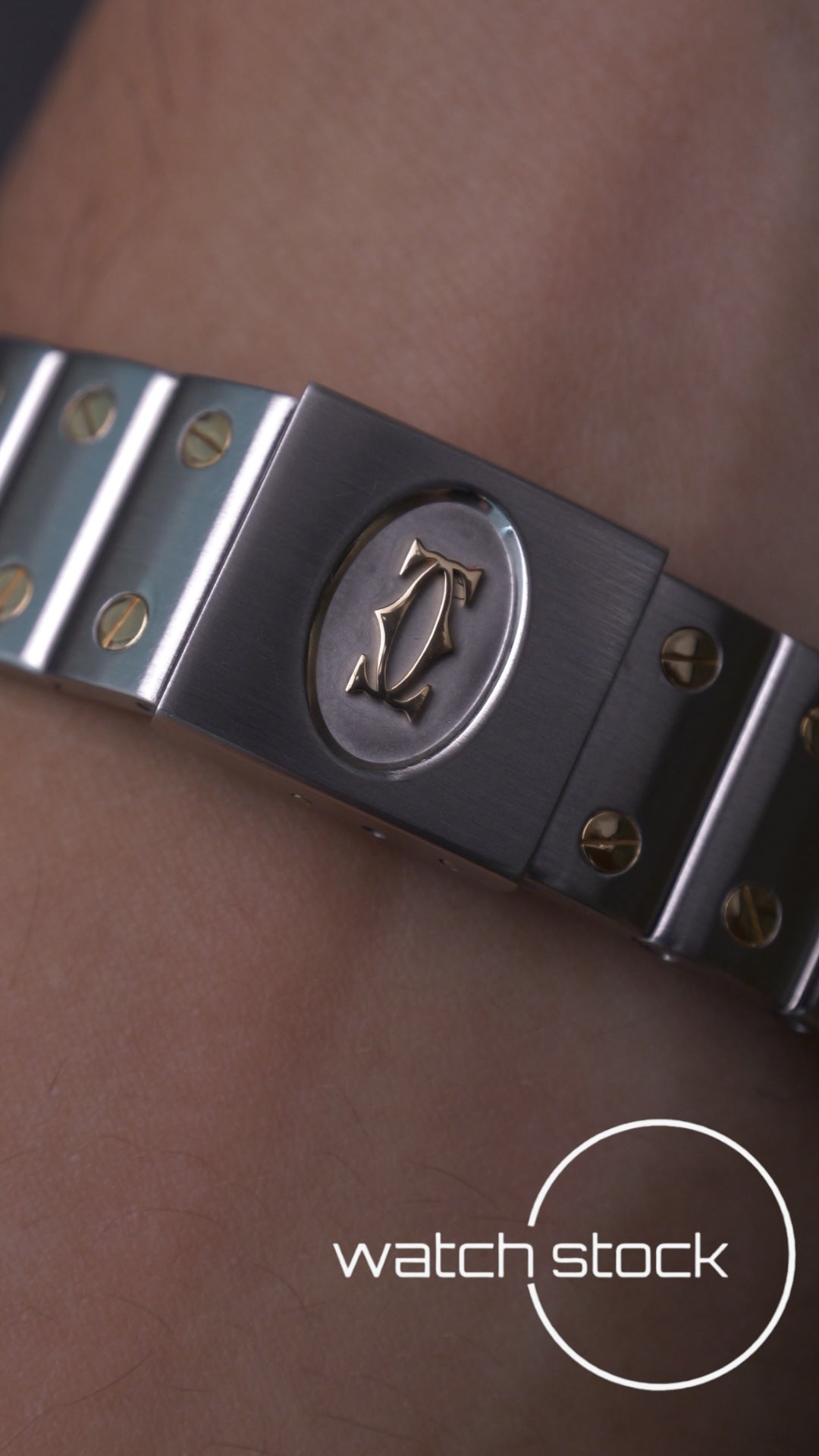 Cartier Santos Galbée 41x29 ref187901 anno 1990