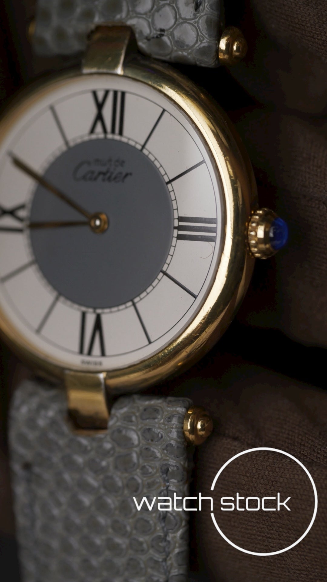 Coppia Cartier Vermeil referenza 590003/590004