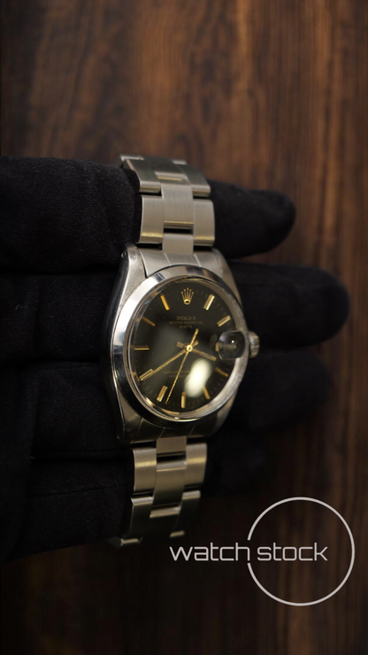 Rolex oyster perpetual 35 mm (special edition) mercato britannico ref.1500 with box