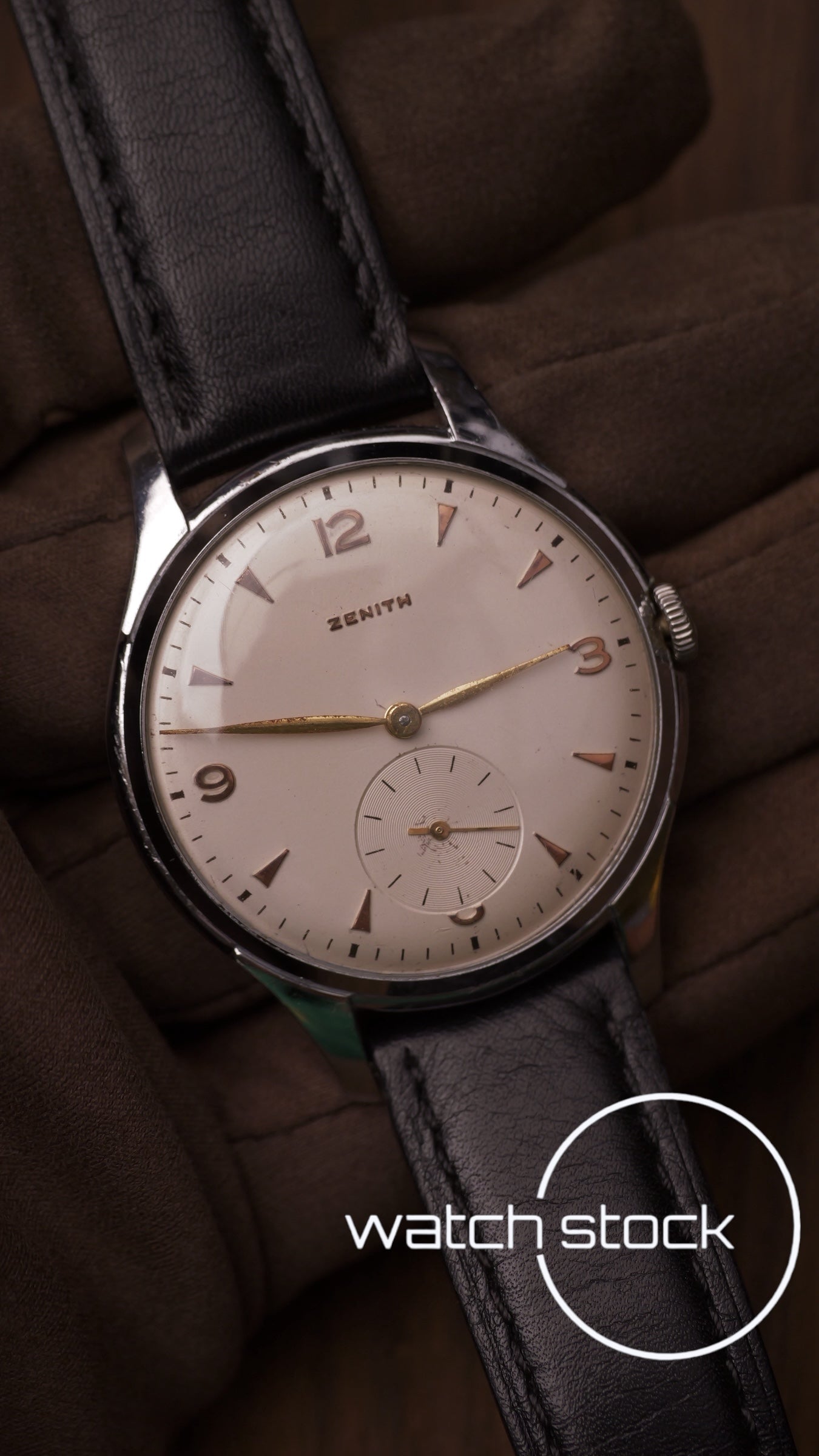 Zenith carica manuale vintage Dress Watch