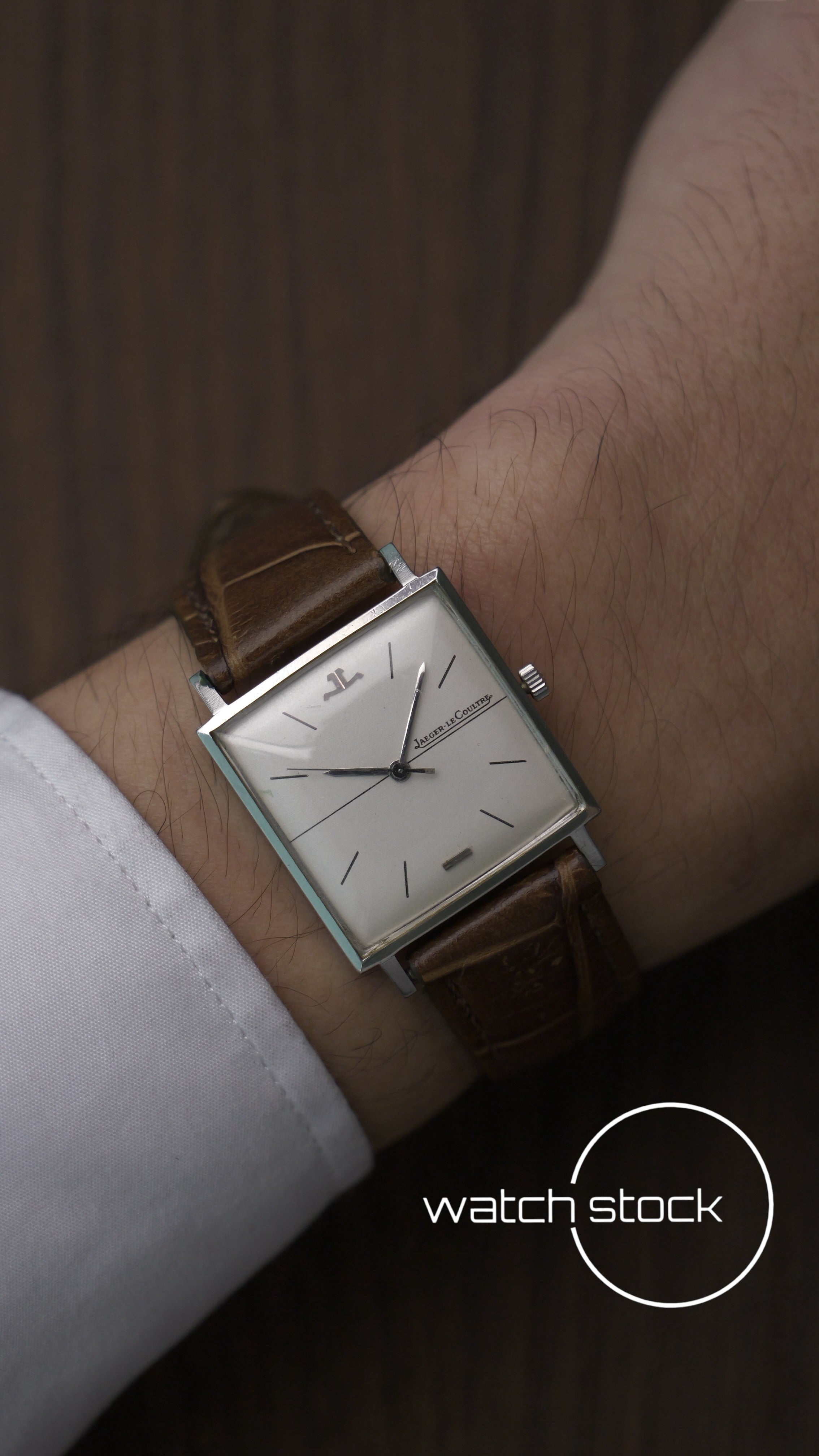 Jaeger le coultre quadrato carica manuale 32mm