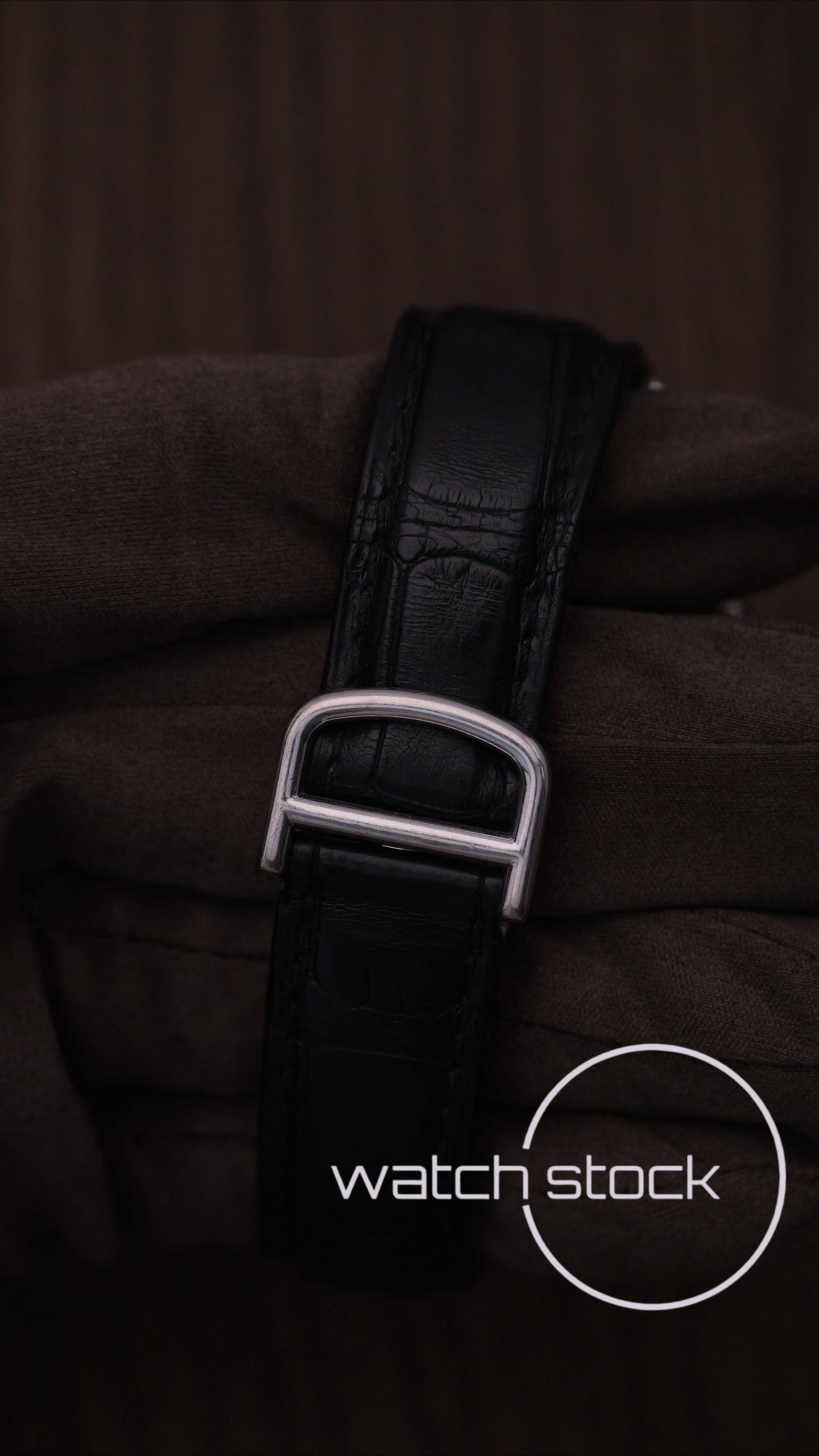 Cartier Ronde Louis Cartier 36mm ref.1297 MOLTO RARO Platino e Oro Bianco