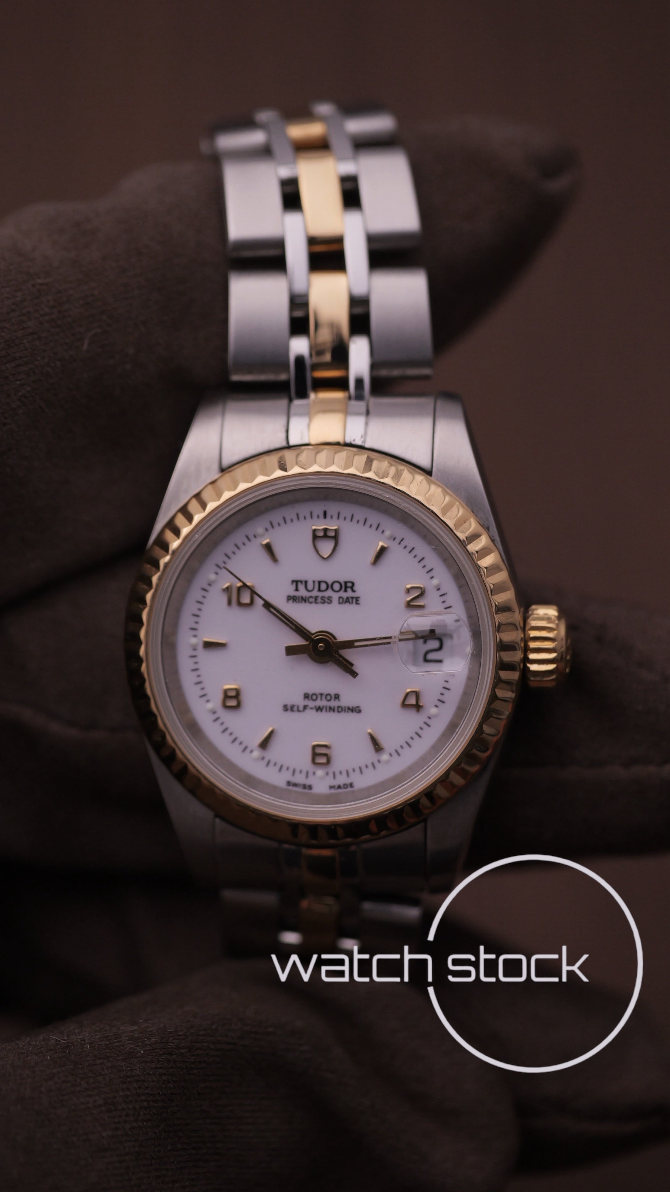Tudor princess date 26mm two-tone
